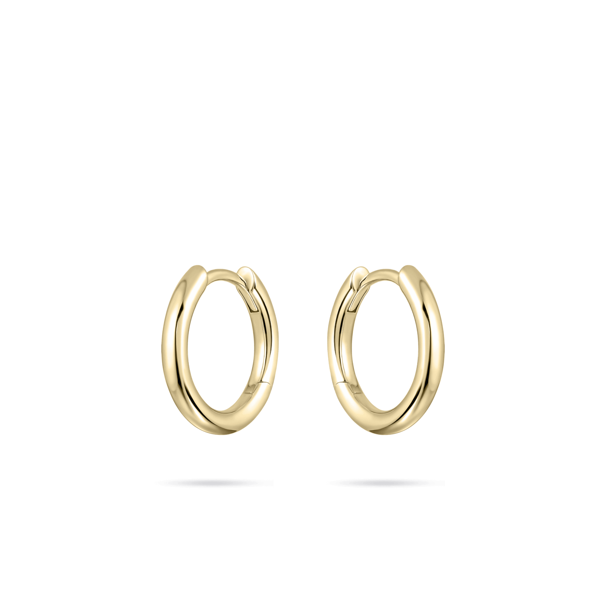 Tube Medium Hoop Earrings Gisser Jewels-1