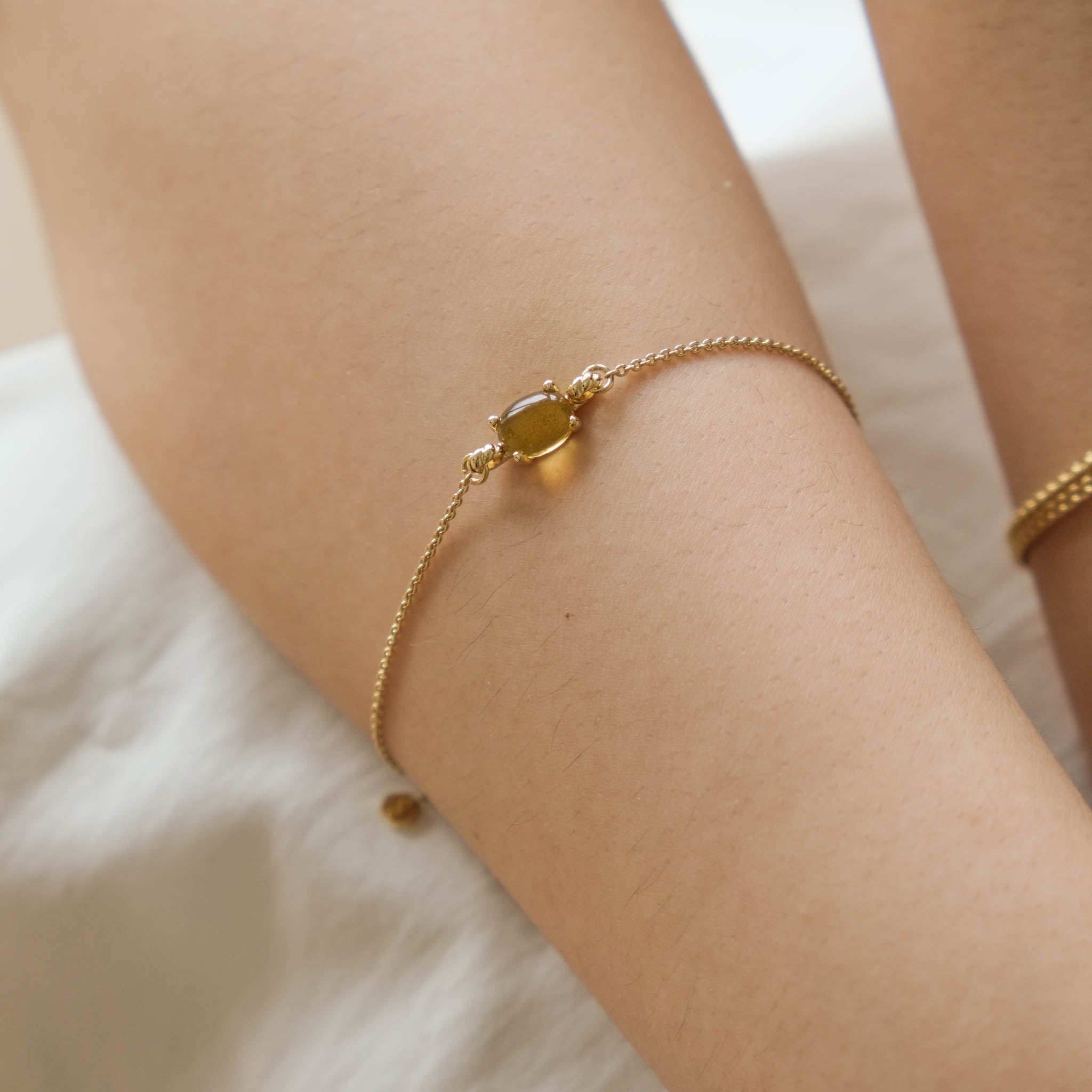 Dashing Details Honey Bracelets 18k gold plated silver Gisser Jewels-1