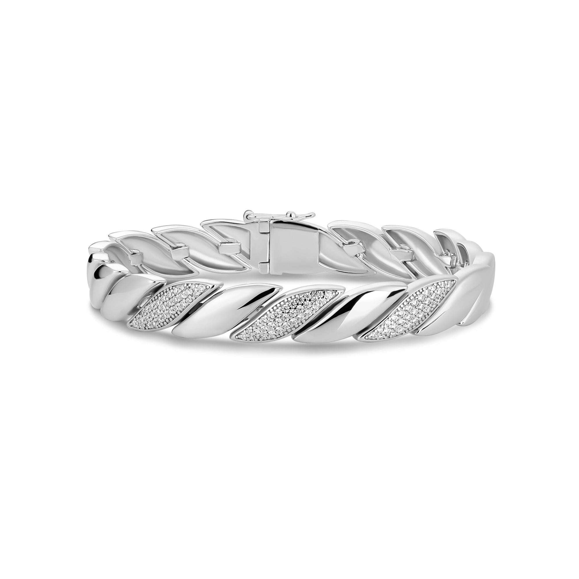 Rope & Pave Armband