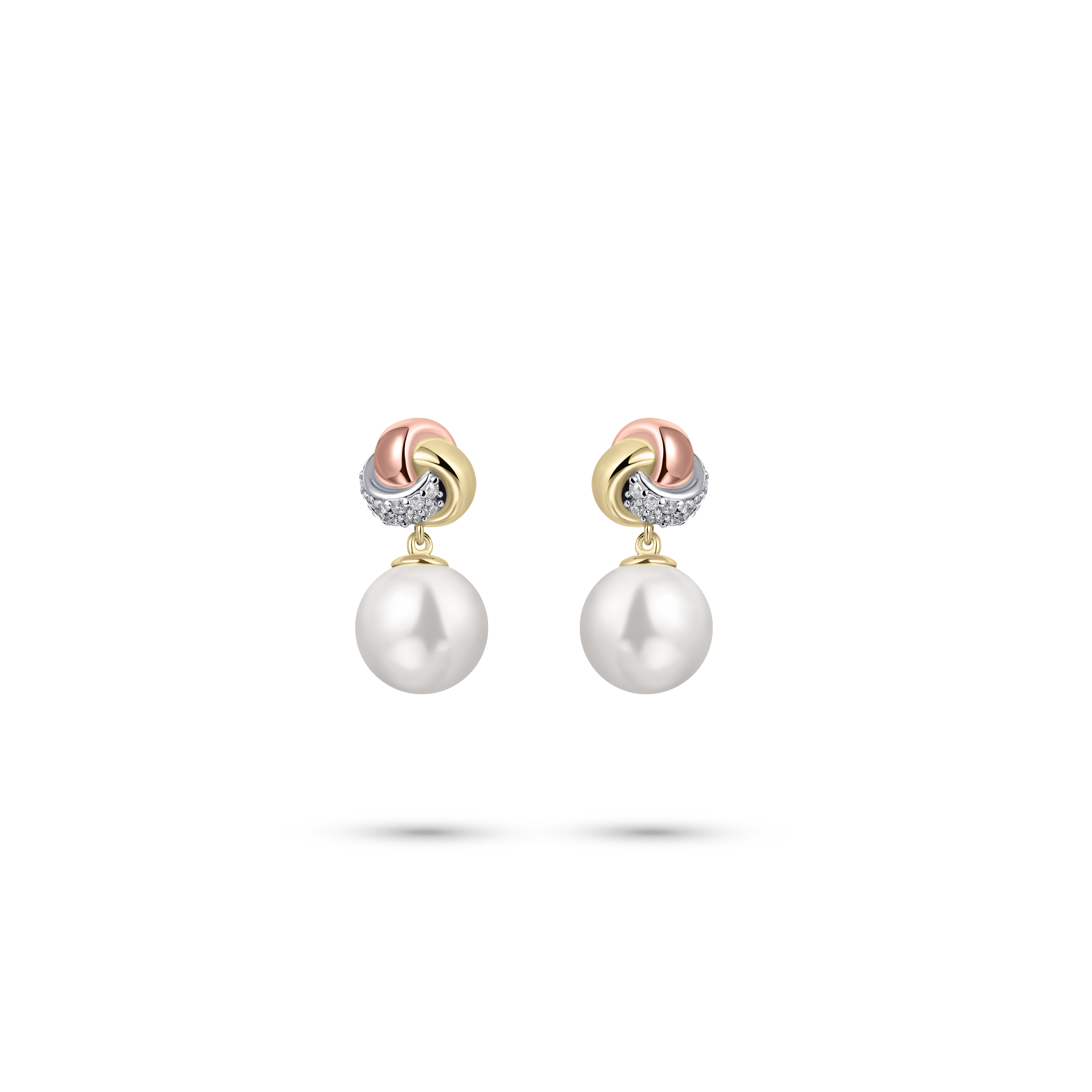 Dangling Pearl Ear Studs Gisser Jewels