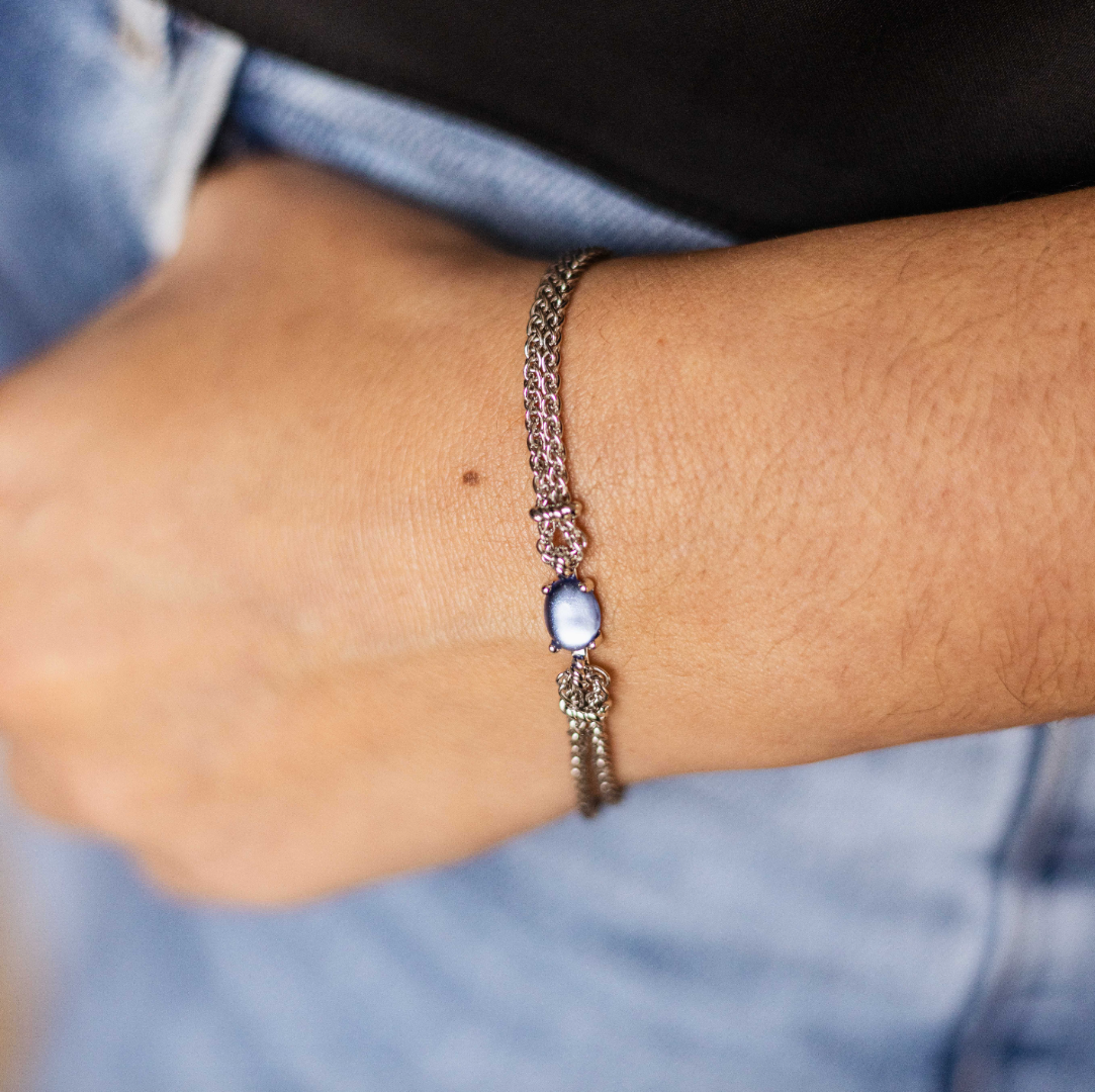 Dashing Details Bracelet | Silver Rhodium Plated | Gisser Jewels