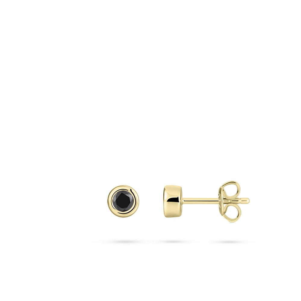 Zwarte Ear Studs
