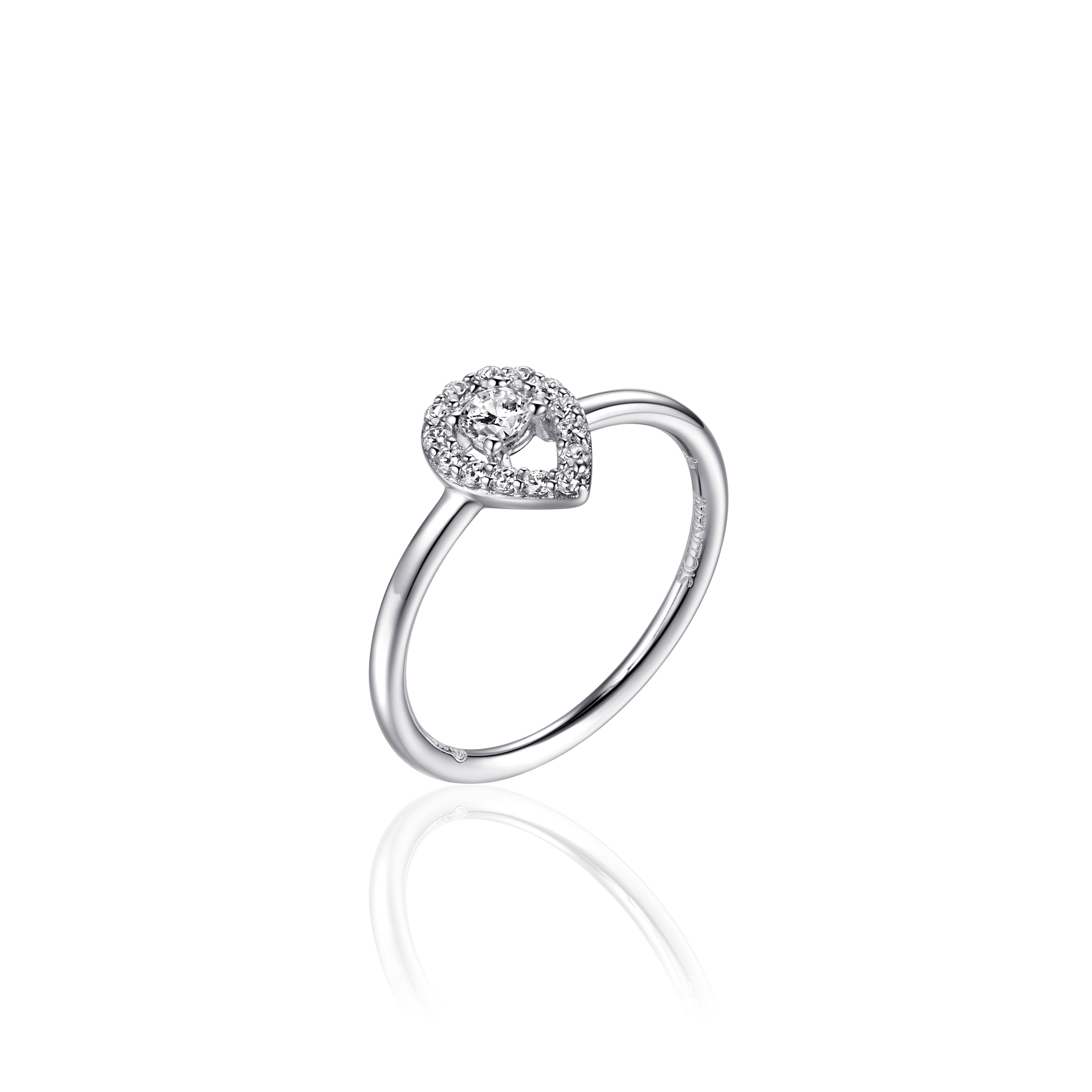 Shimmering Drop Ring Gisser Jewels-1