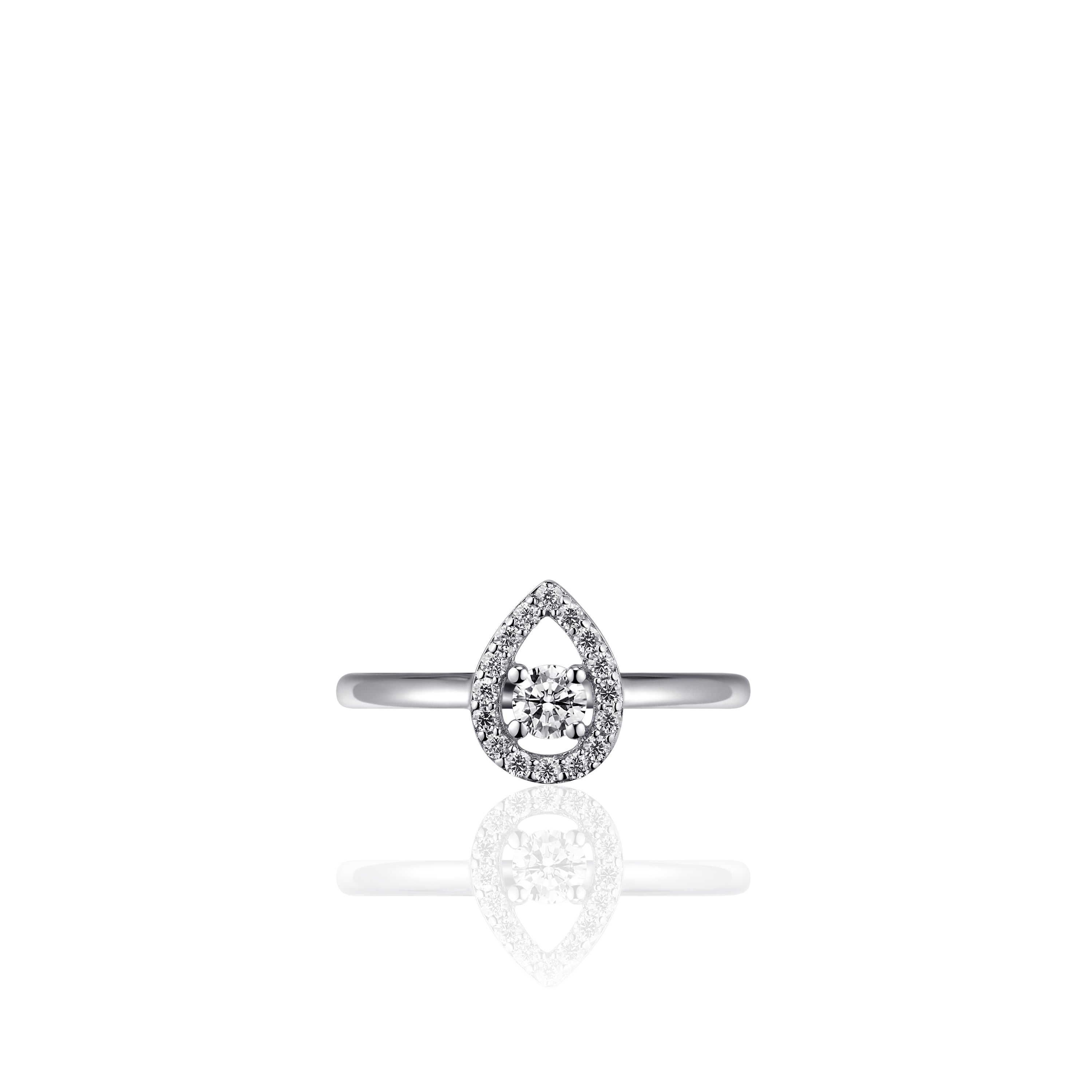 Shimmering Drop Ring Gisser Jewels-2
