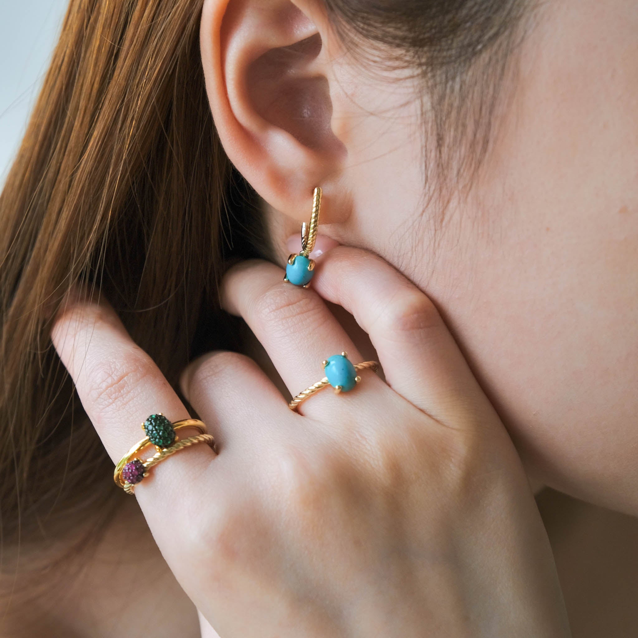 Dashing Details Necklace 18k gold plated silver Gisser Jewels-2