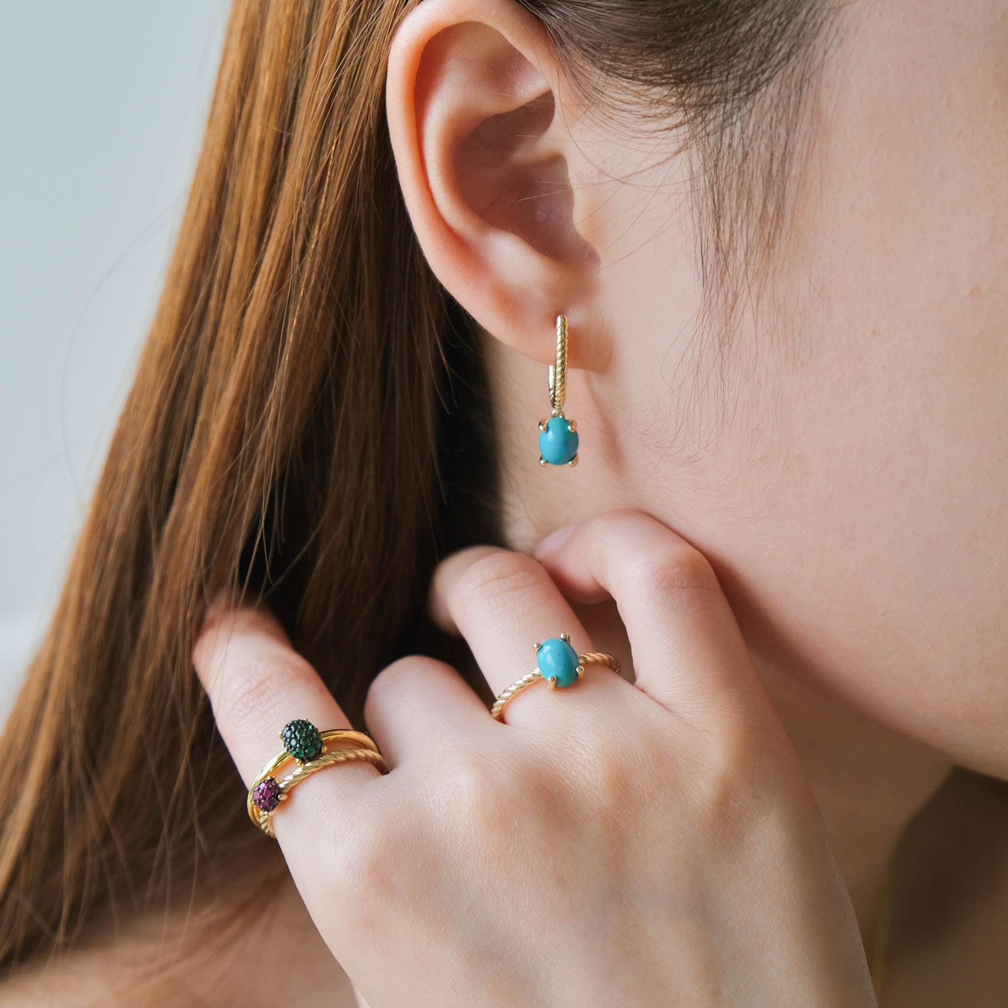 Dashing Details Necklace 18k gold plated silver Gisser Jewels-1