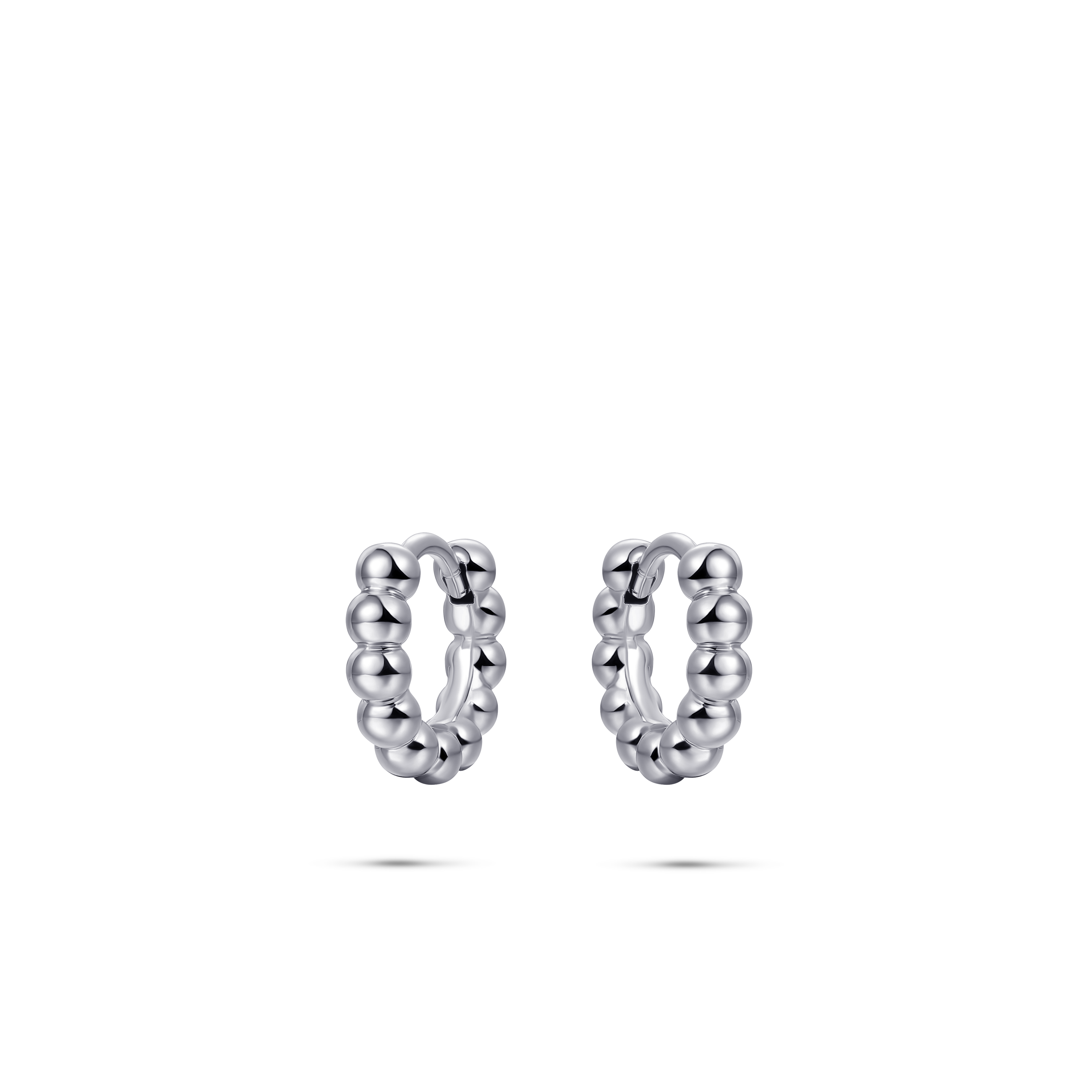 Beaded Hoops