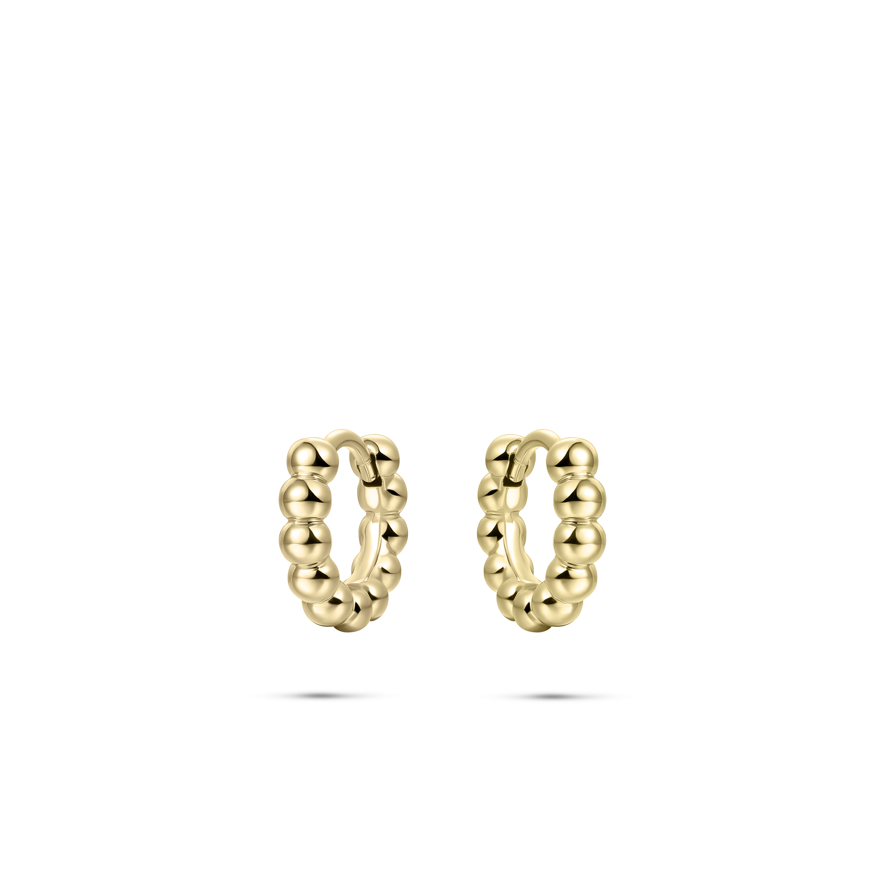 Beaded Hoops