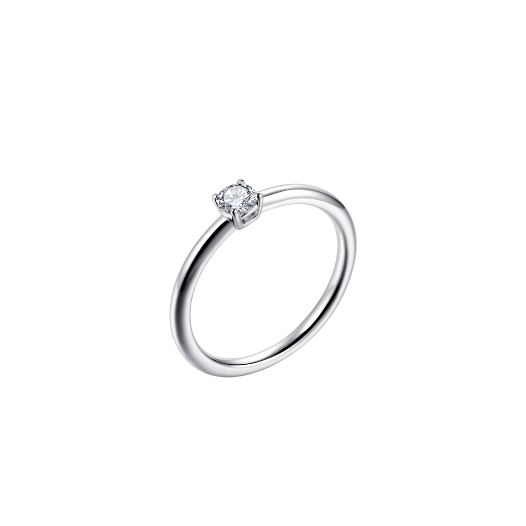 ¥ Ring シルバーリング925 lab diamond純銀 Silver Lab Grown Diamond Ring | Sterling Silver | Gisser Jewels