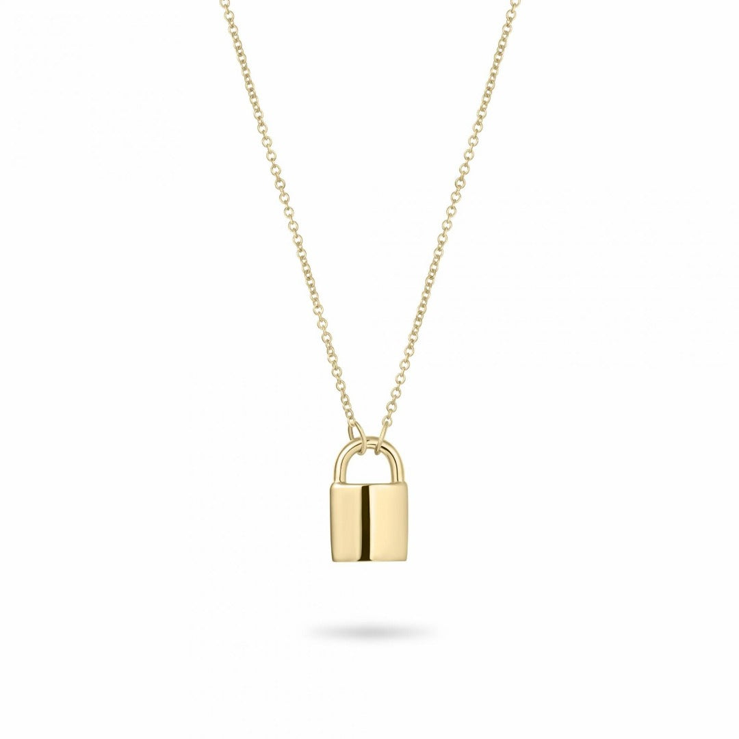 Locked Love Necklace | 14k Gold | Gisser Jewels