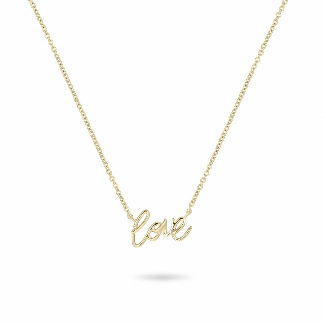 Love Necklace | 14k Gold | Gisser Jewels