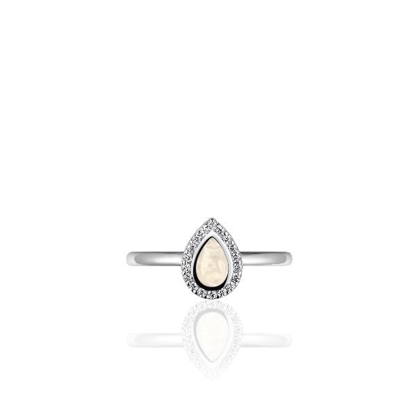 Mother of Pearl Silver Ring Gisser Jewels-2