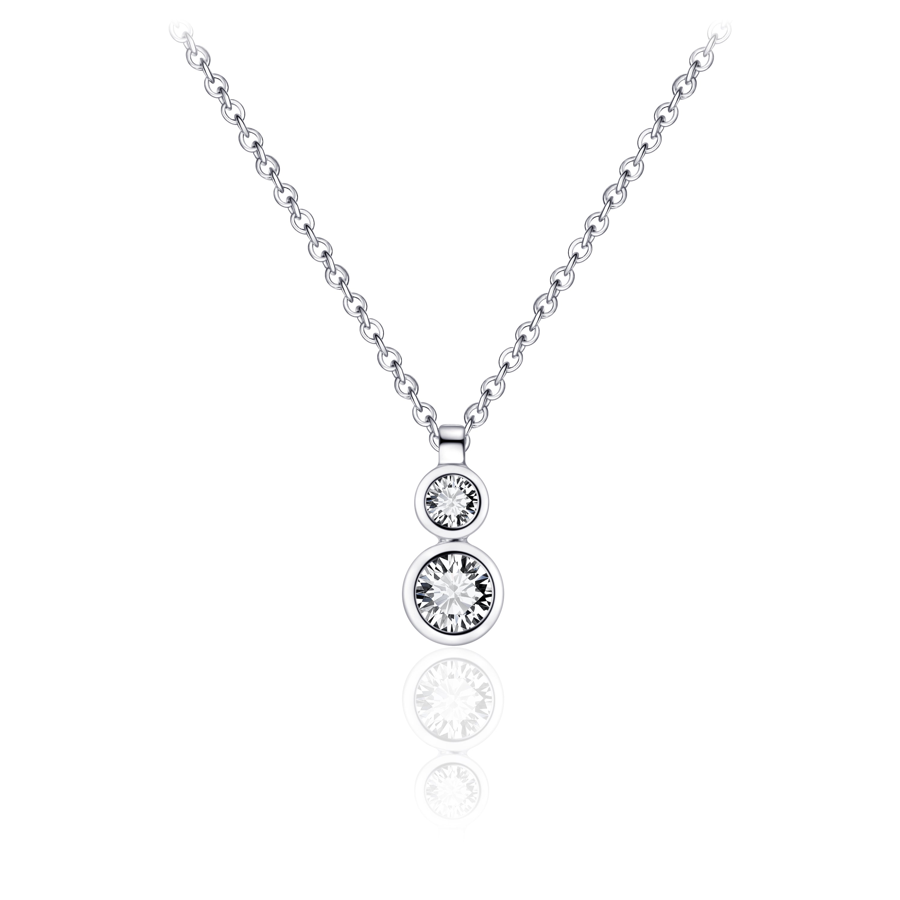 Double Bezel Necklace