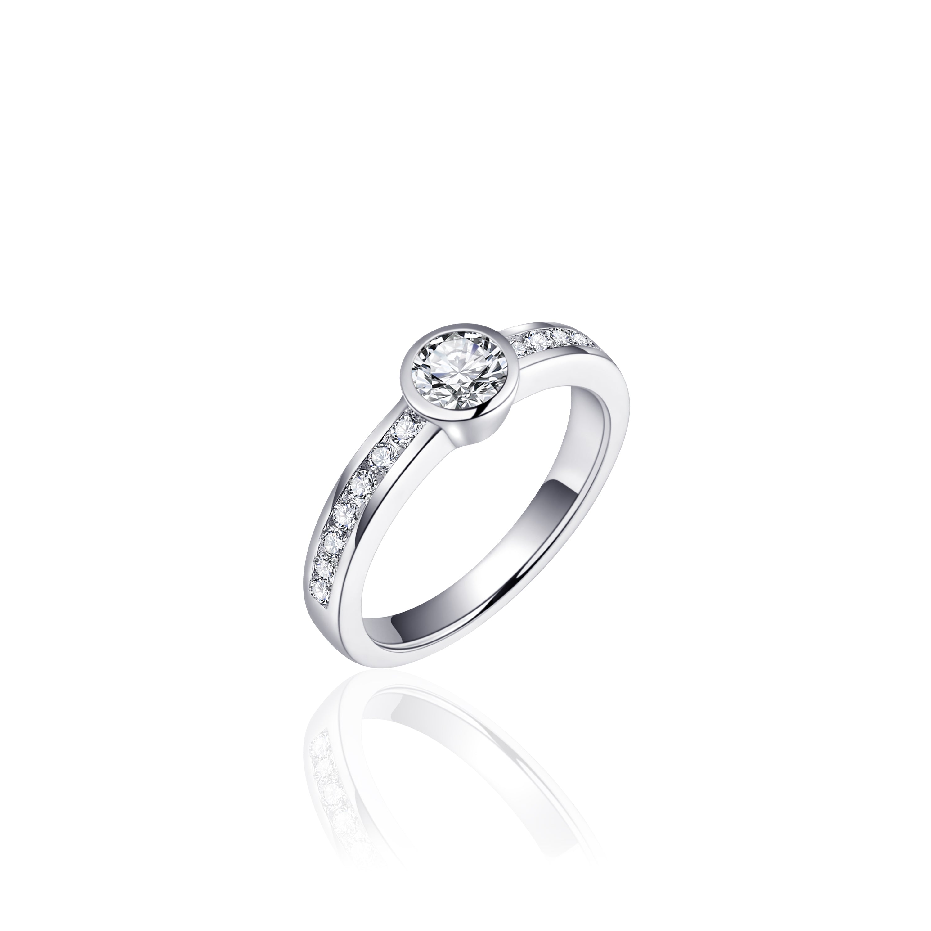 Bezel Silver Ring Gisser Jewels