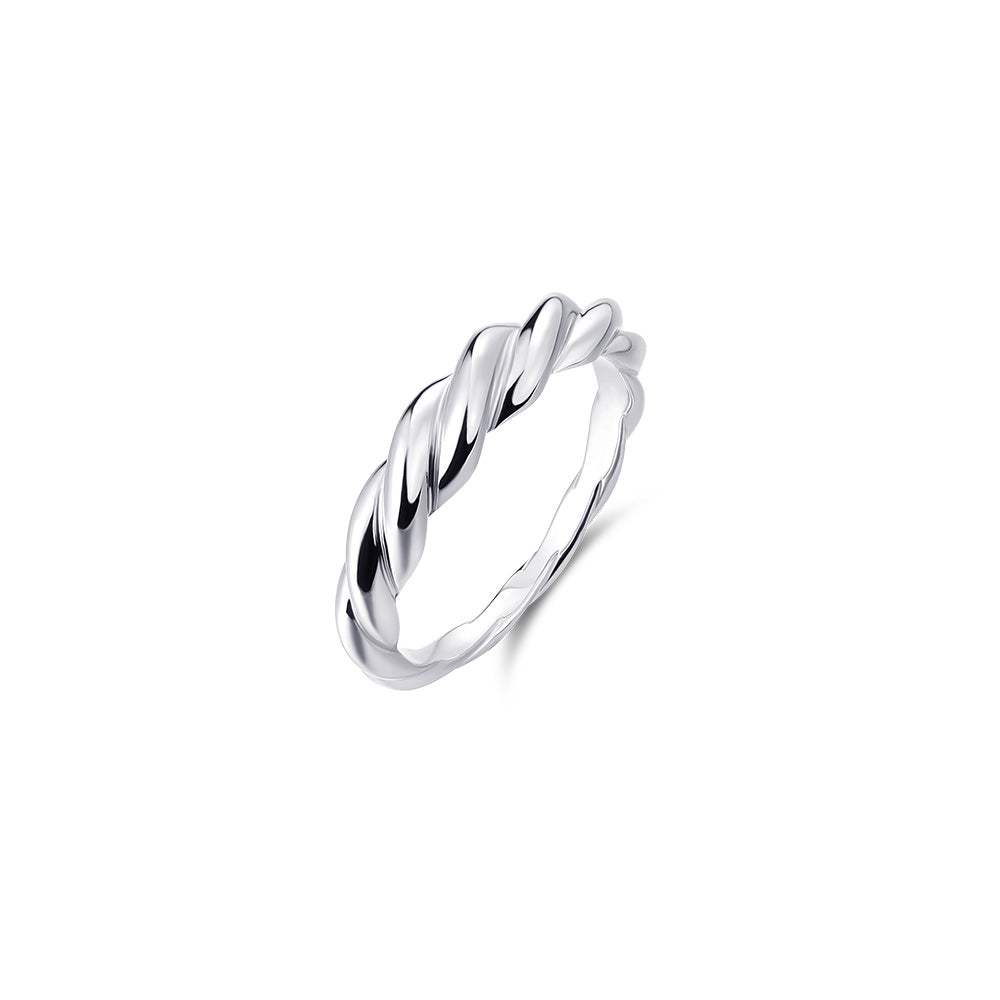 Stackable Rope Ring Gisser Jewels-1