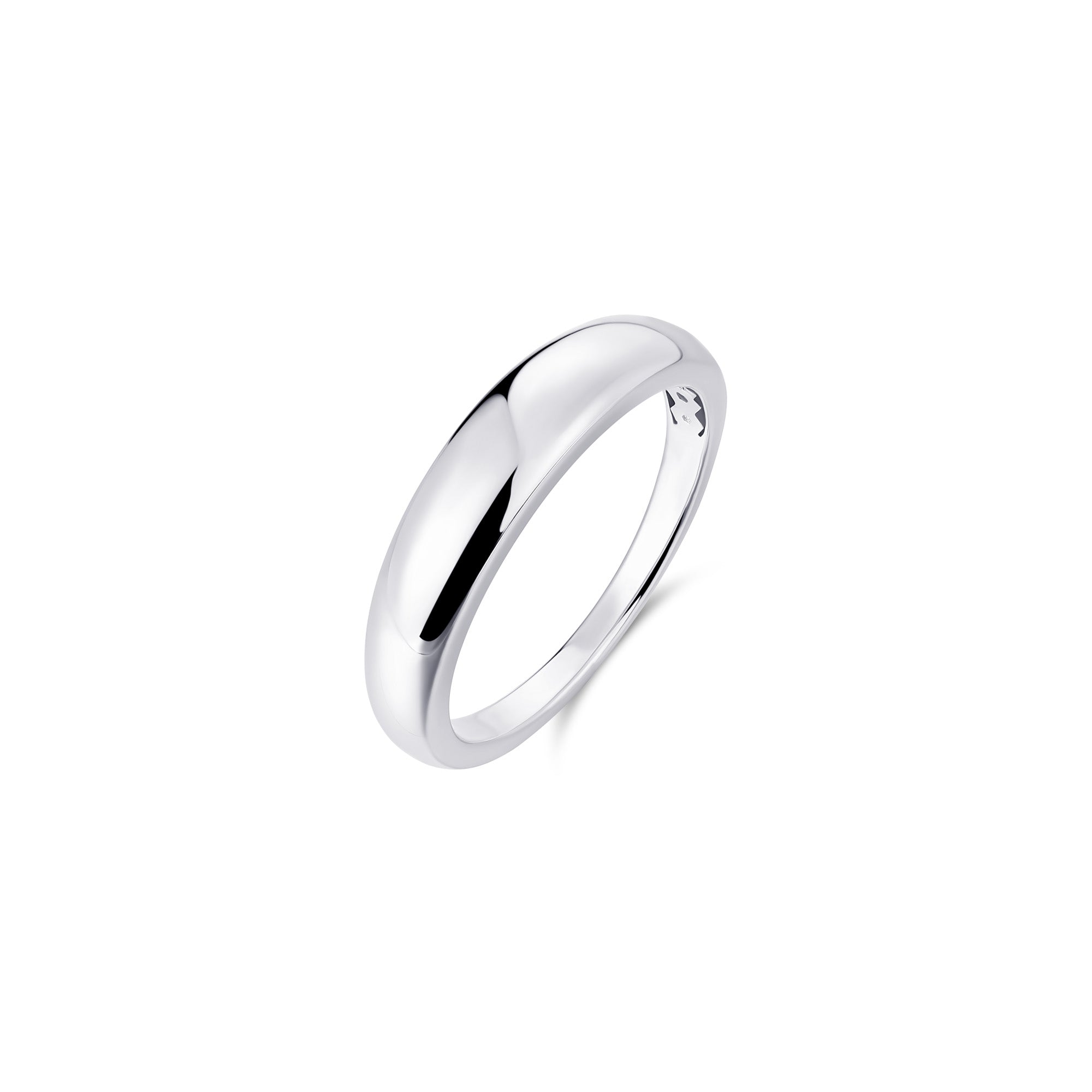 Stackable Polished Ring Gisser Jewels-1