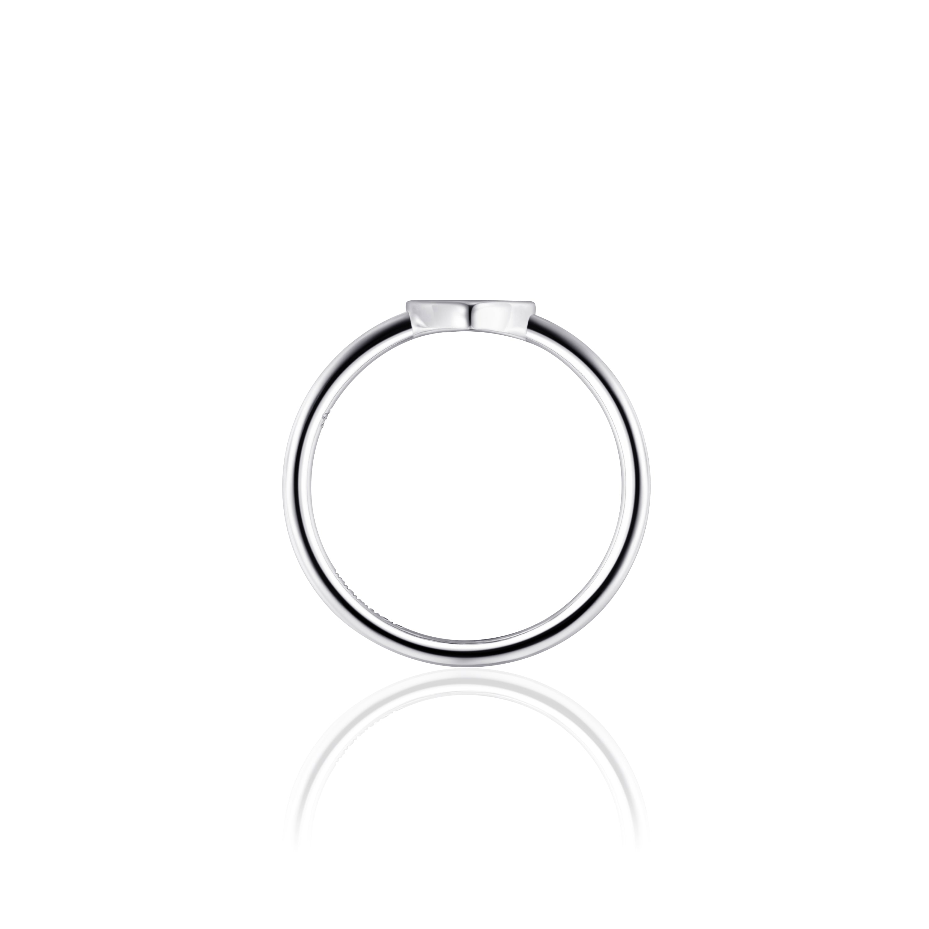 Silver Mother of Pearl Ring Gisser Jewels-4