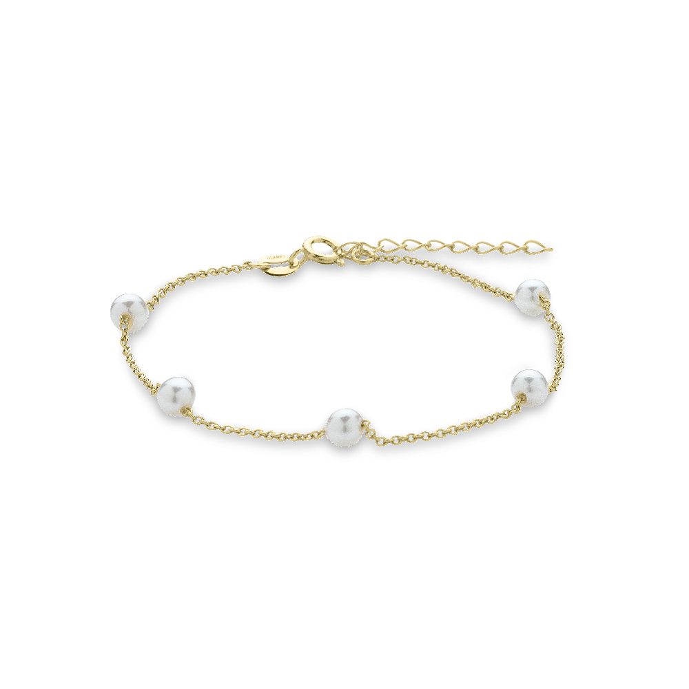 Pearl Bracelet 14k Gold Gisser Jewels