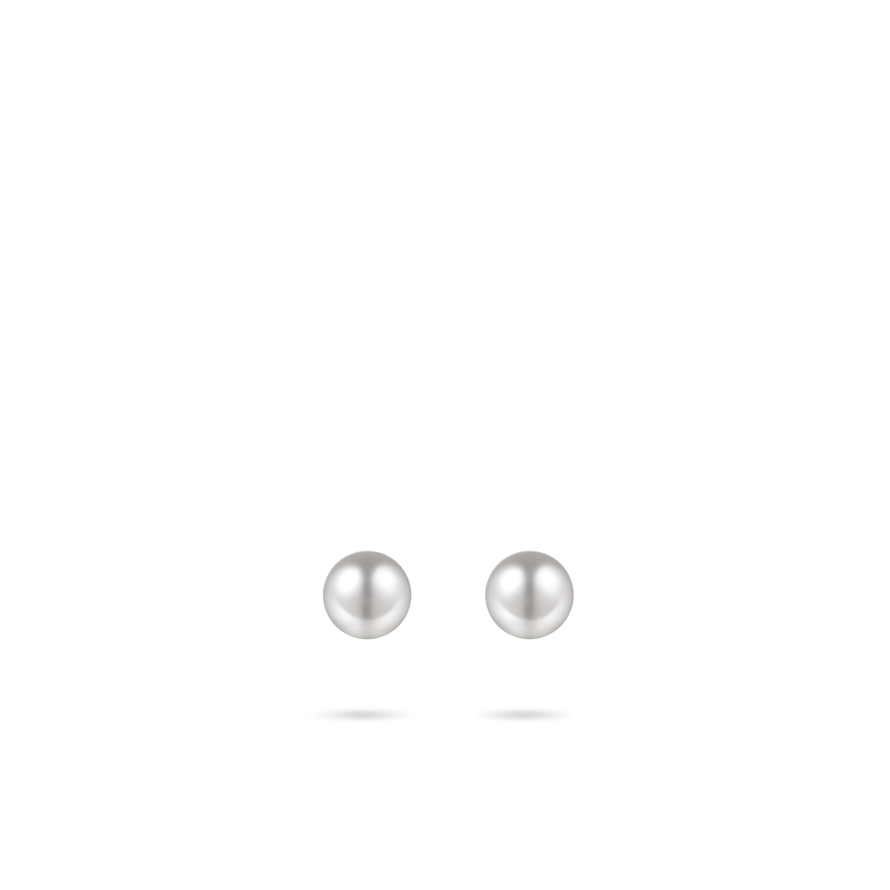 Pearl Ear Studs 14k Gold