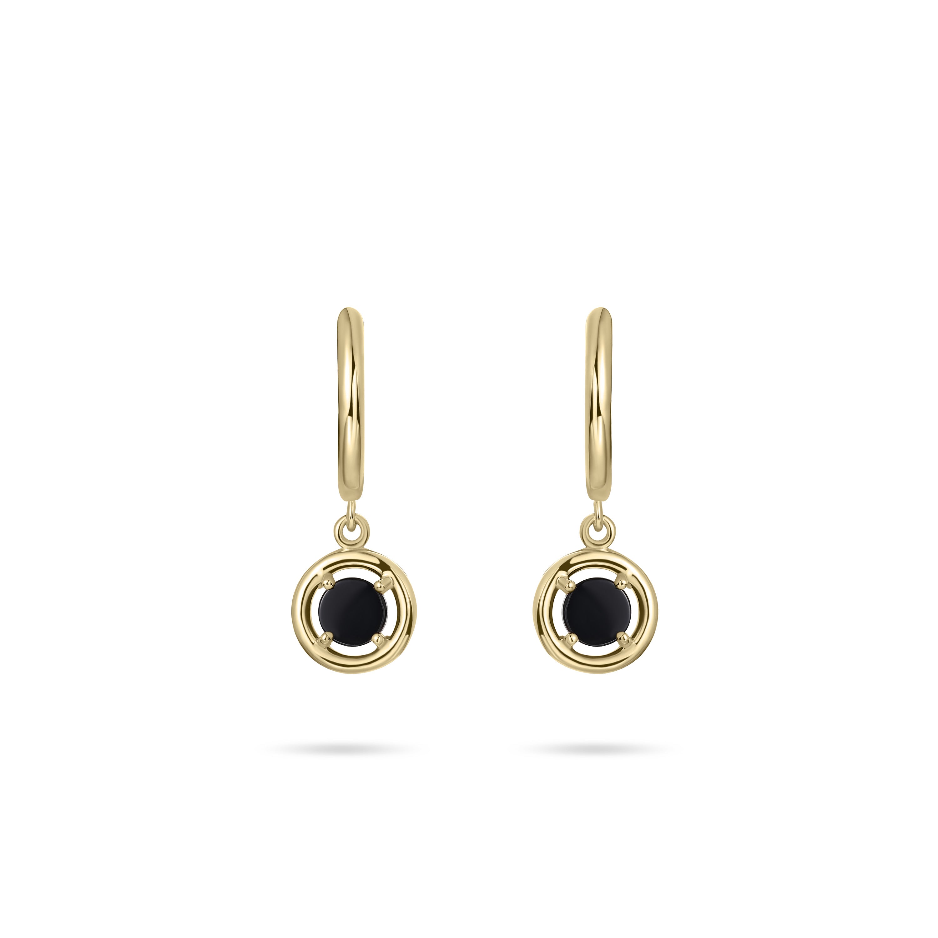Icon Coin Hoop Earrings