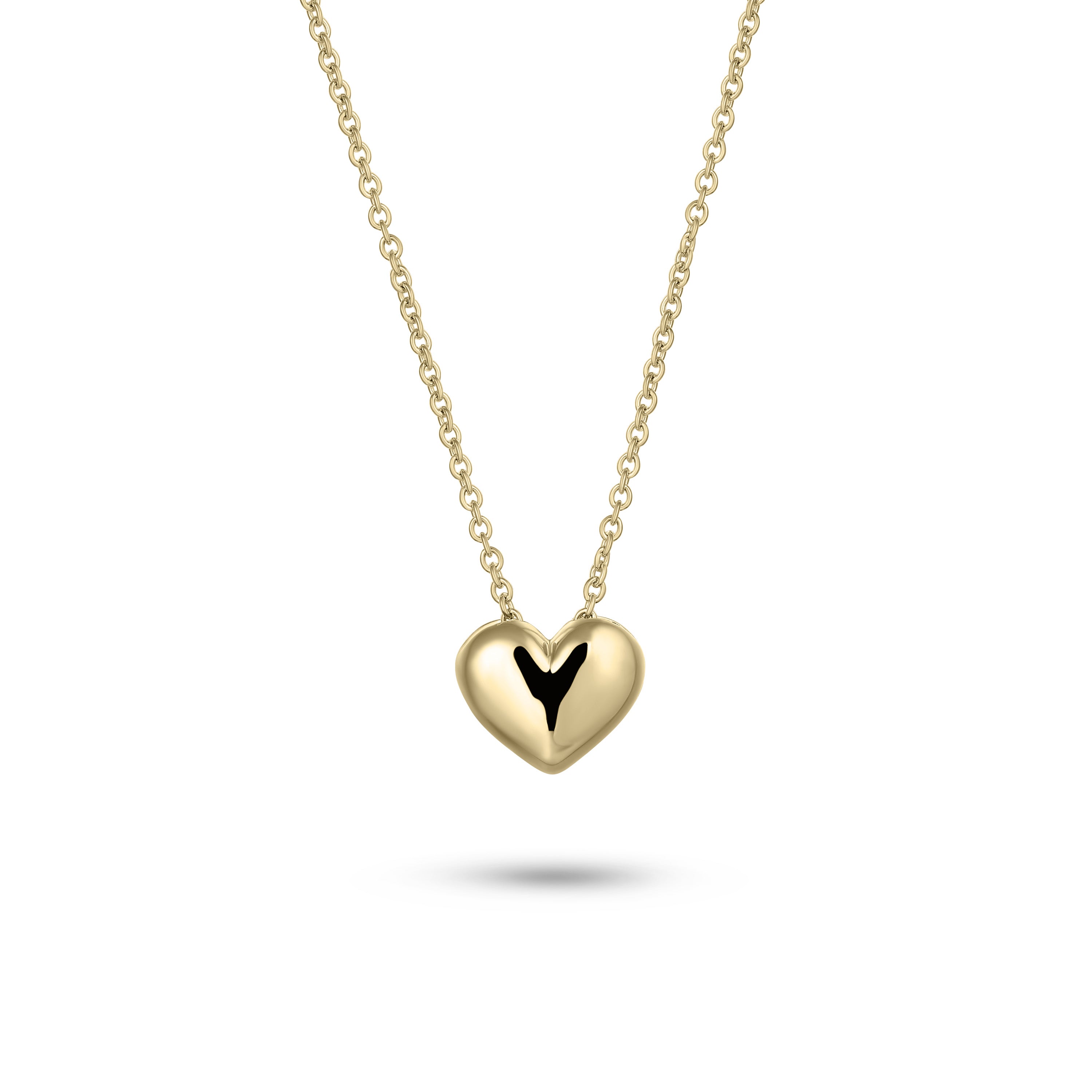 Heart Necklace 14k Gold Gisser Jewels