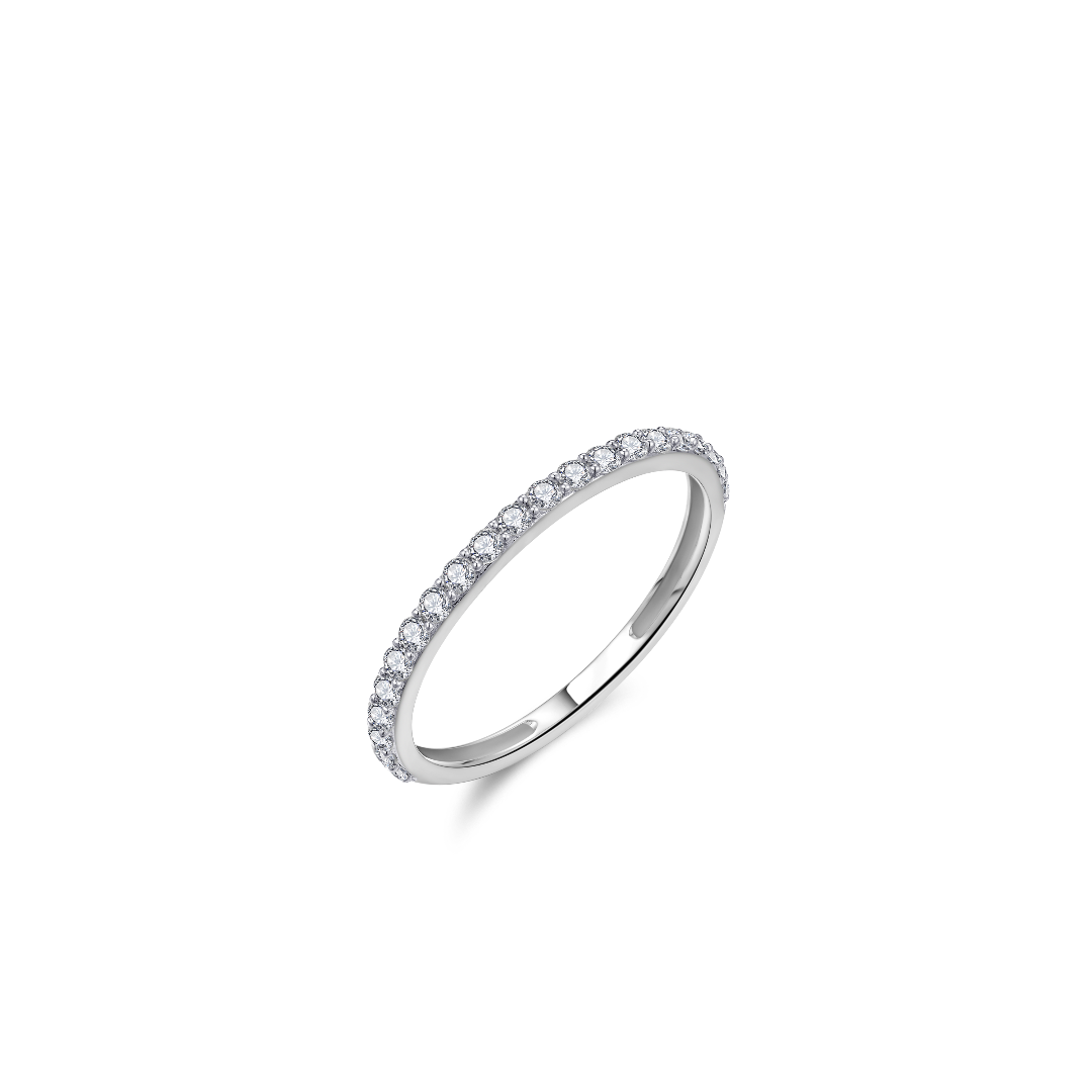 Pave is Brilliant Ring | 14k Yellow Gold | Gisser Jewels