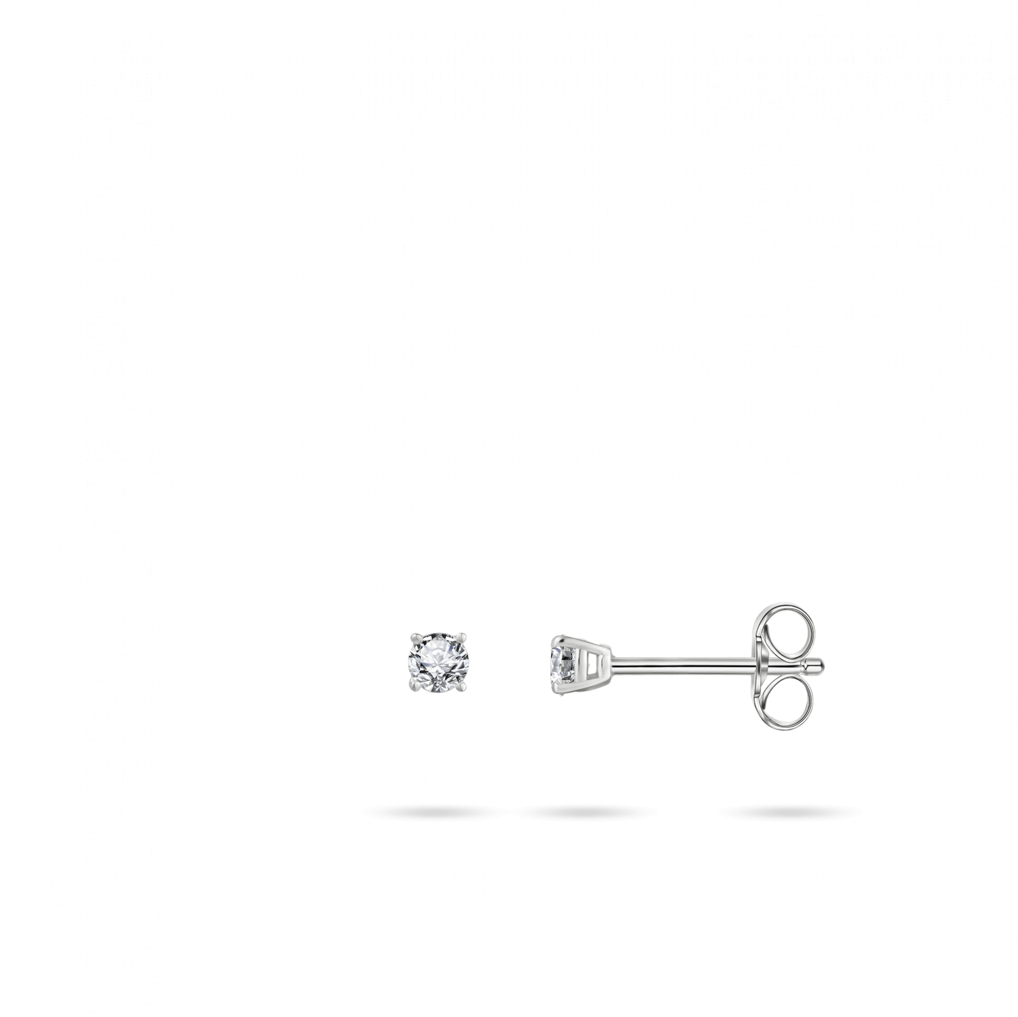 Brilliant 14k Gold Mini Stud Earrings Gisser Jewels Amsterdam