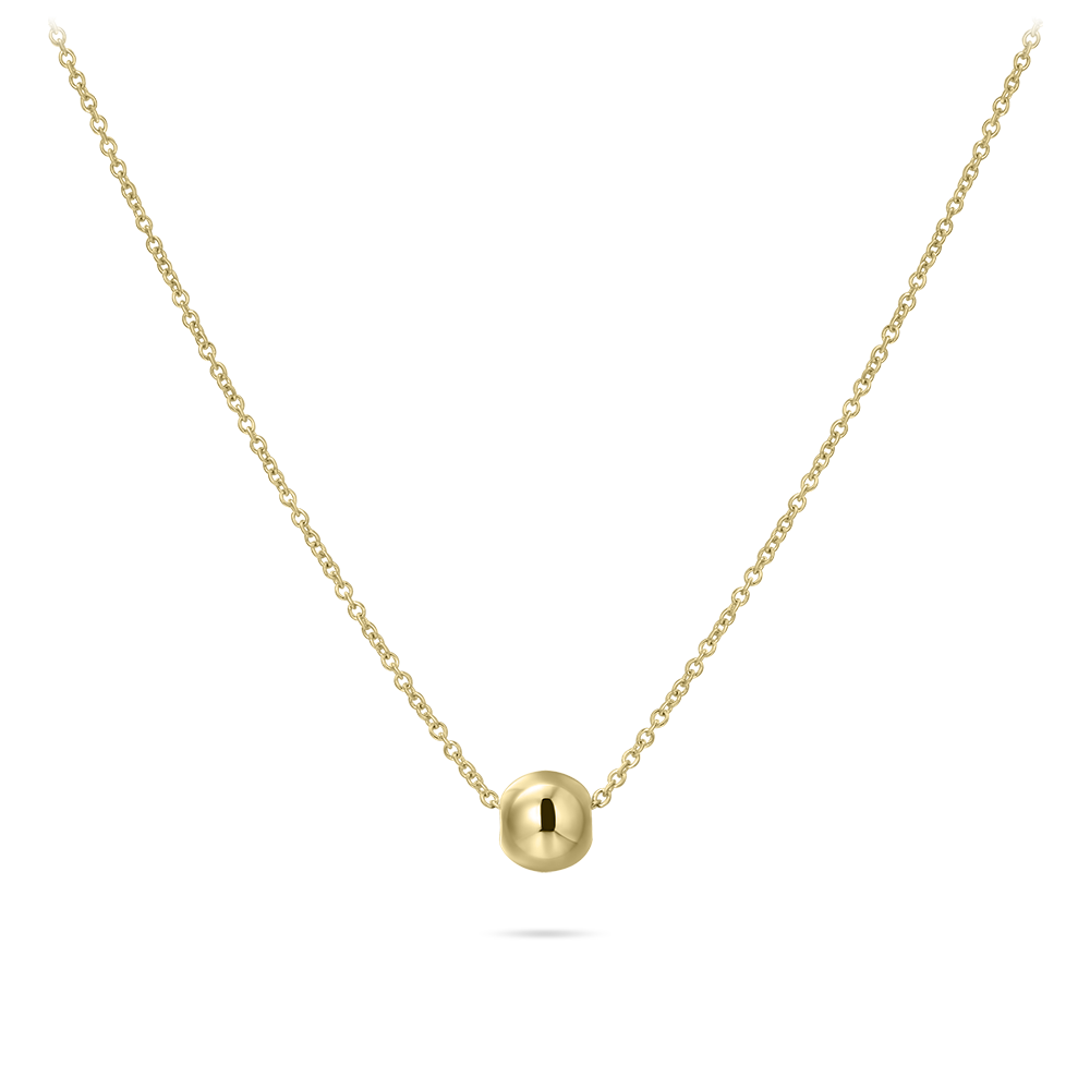 Gold Bead Necklace | 14k Gold | Gisser Jewels