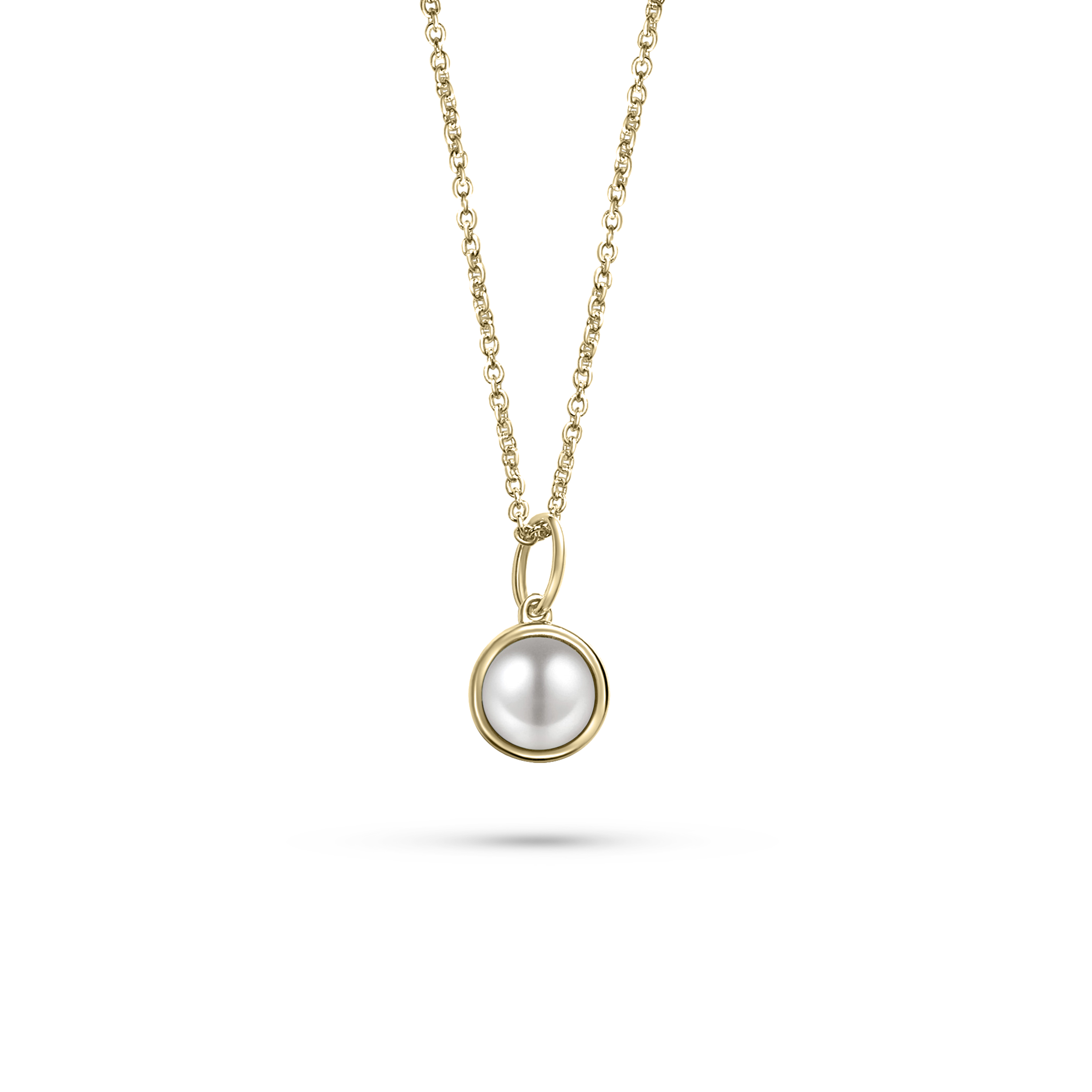 Bold Pearl Necklace | Gold Plated Silver | Gisser Jewels