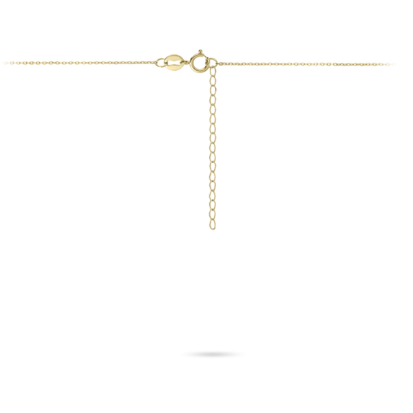 Gisser Jewels Gold Necklace with Zirconia Stone