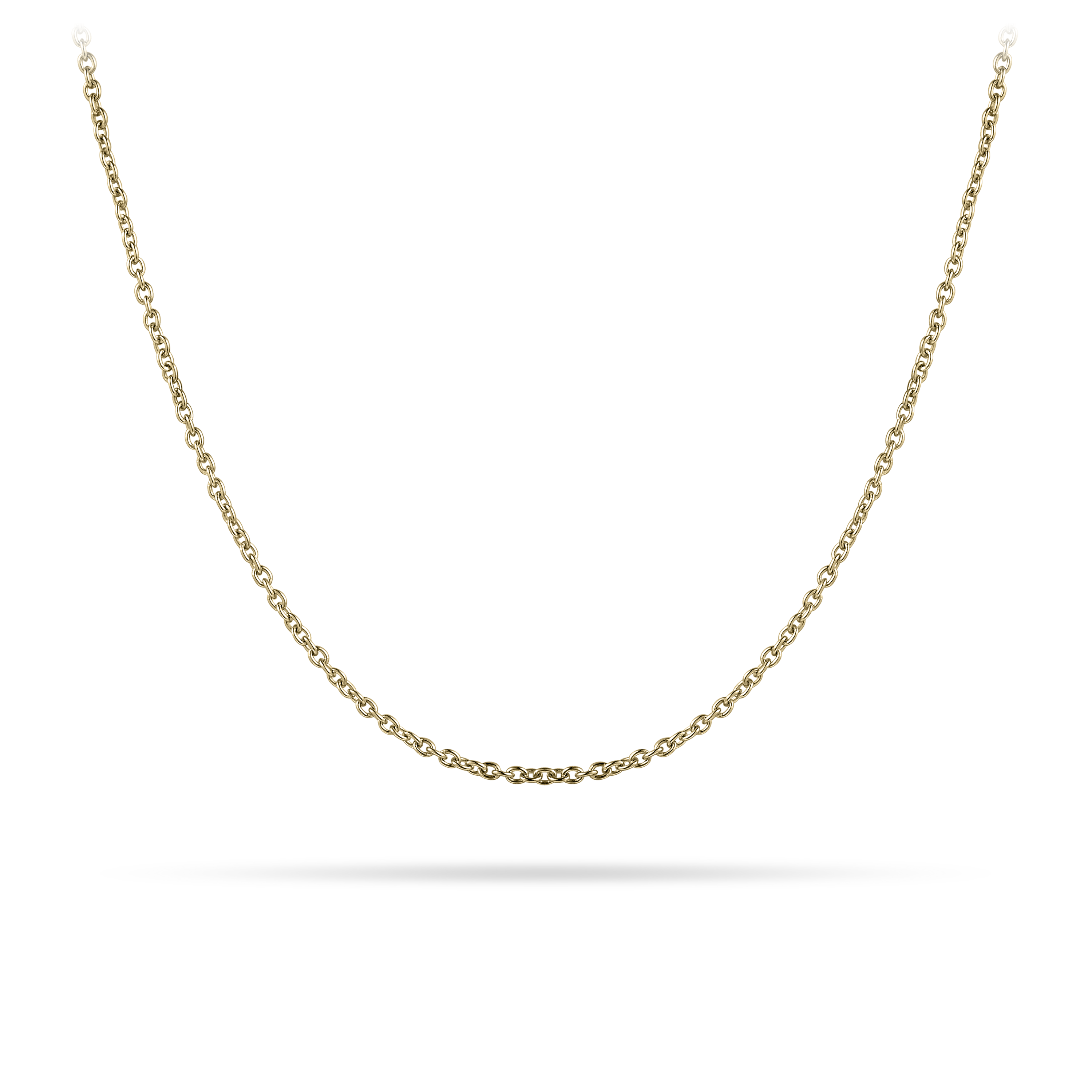 Gisser Jewels Chain Necklace Gold Plated Silver