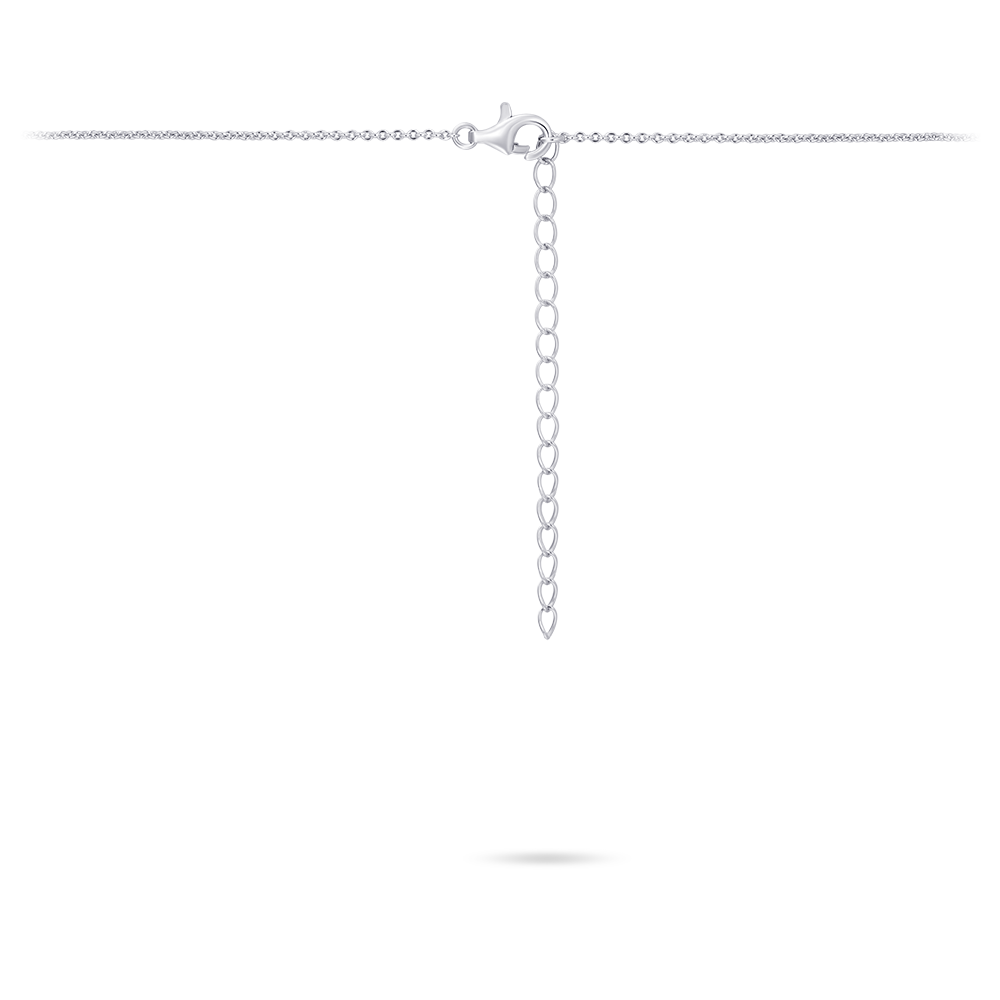 Halo Necklace | Sterling Silver | Gisser Jewels-3