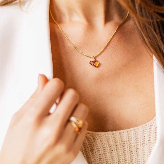 Gisser Jewels Silver Gold Plated Dashing Details Combo Necklace