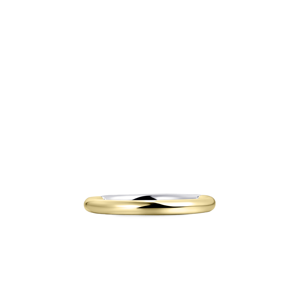 Shiny Stack Ring | Silver Gold Plated | Gisser Jewels-2