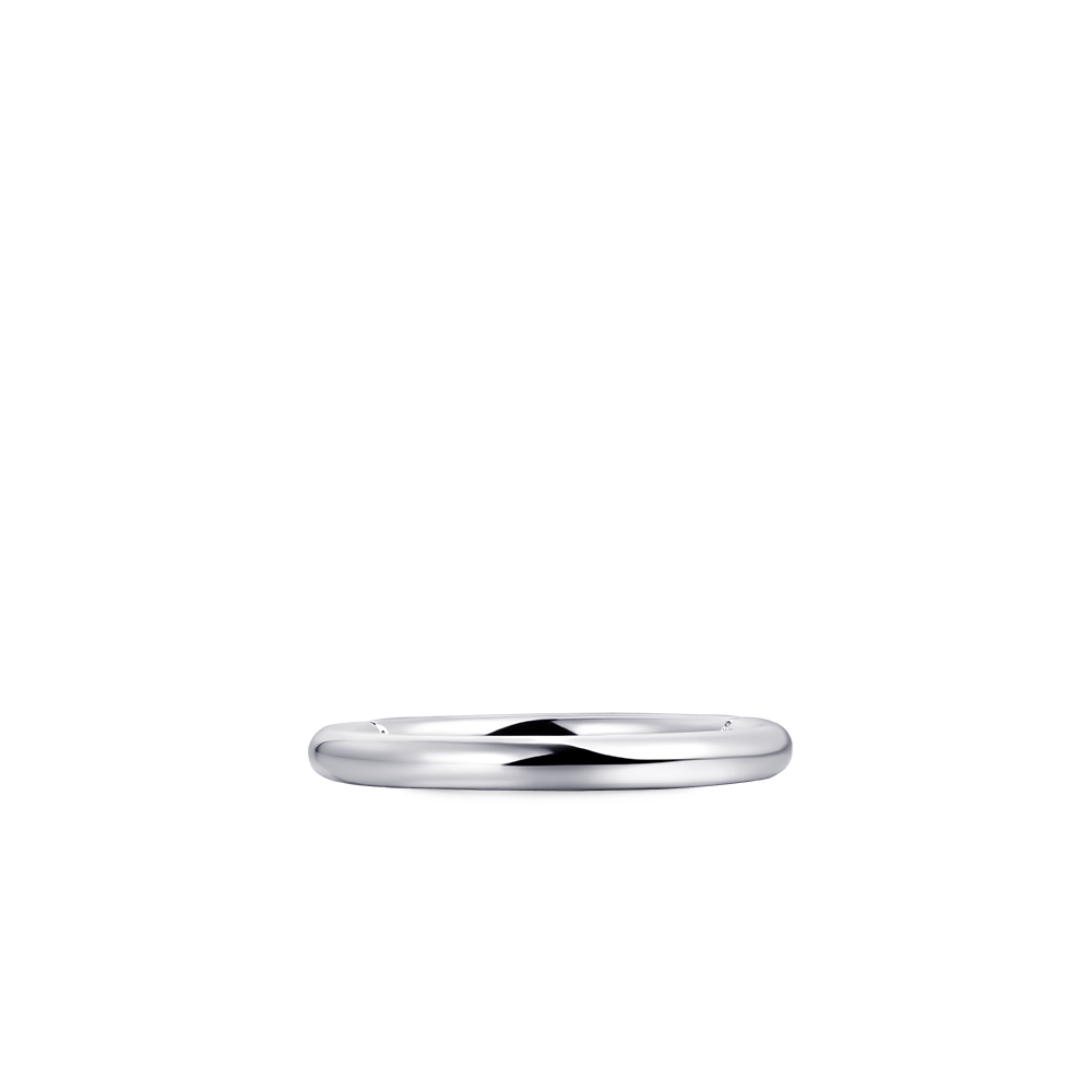 Shiny Stack Ring | Silver Rhodium Plated | Gisser Jewels-2