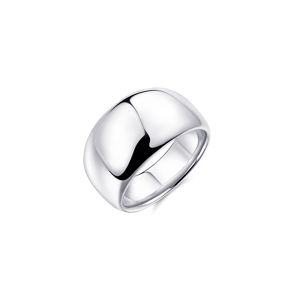 Gisser Jewels Silver Rhodium Plated Take The Stage Ring