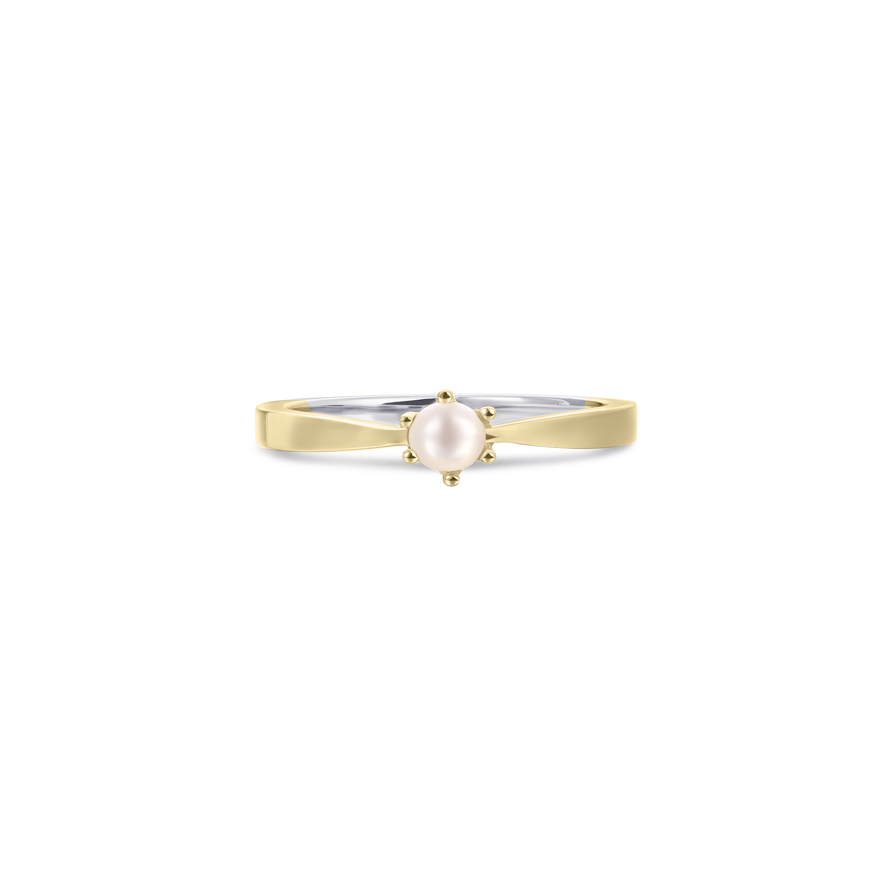 Gisser Jewels Silver Gold Plated It's a Classic Pearl Ring_4