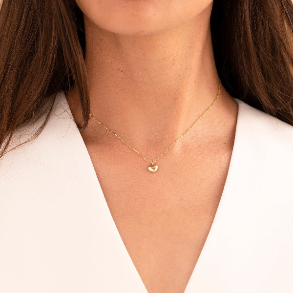 Heart of Gold Necklace | 14k Gold | Gisser Jewels