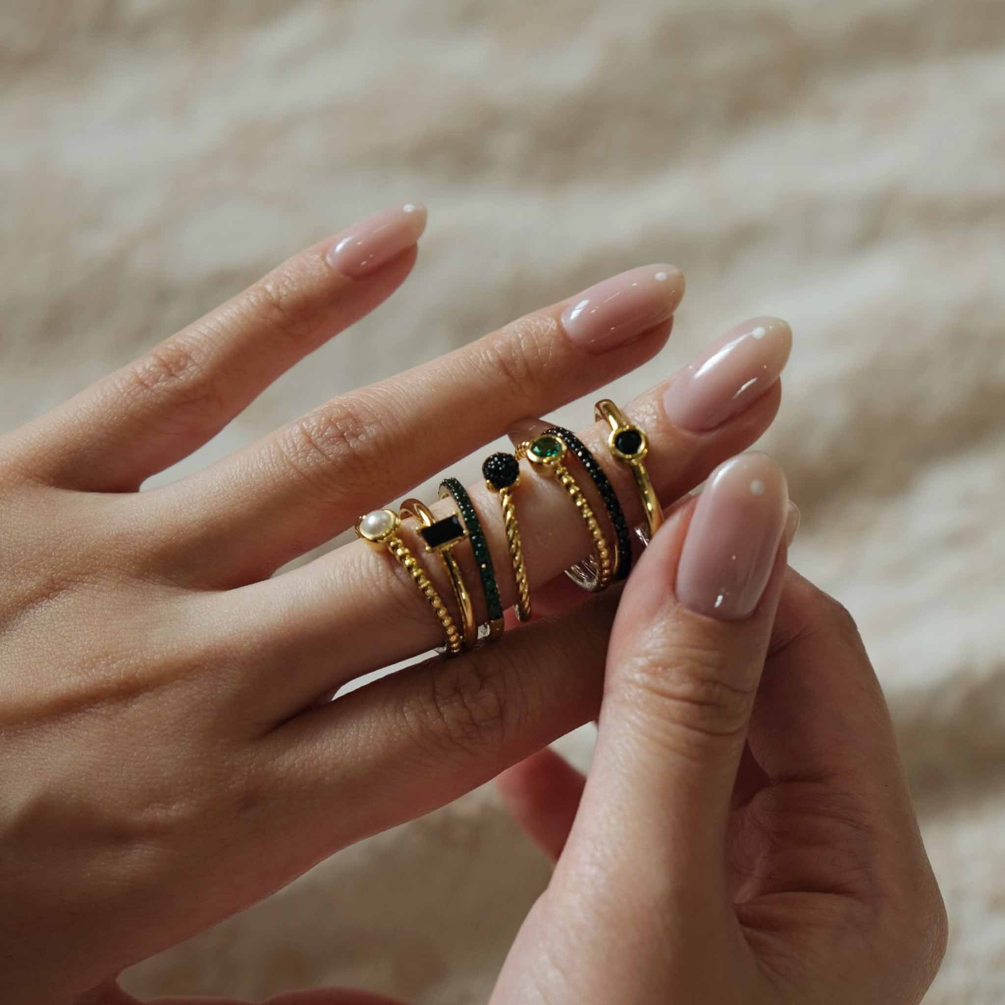 Stackable Rings Guide #101: How to Stack, Mix & Match, and More