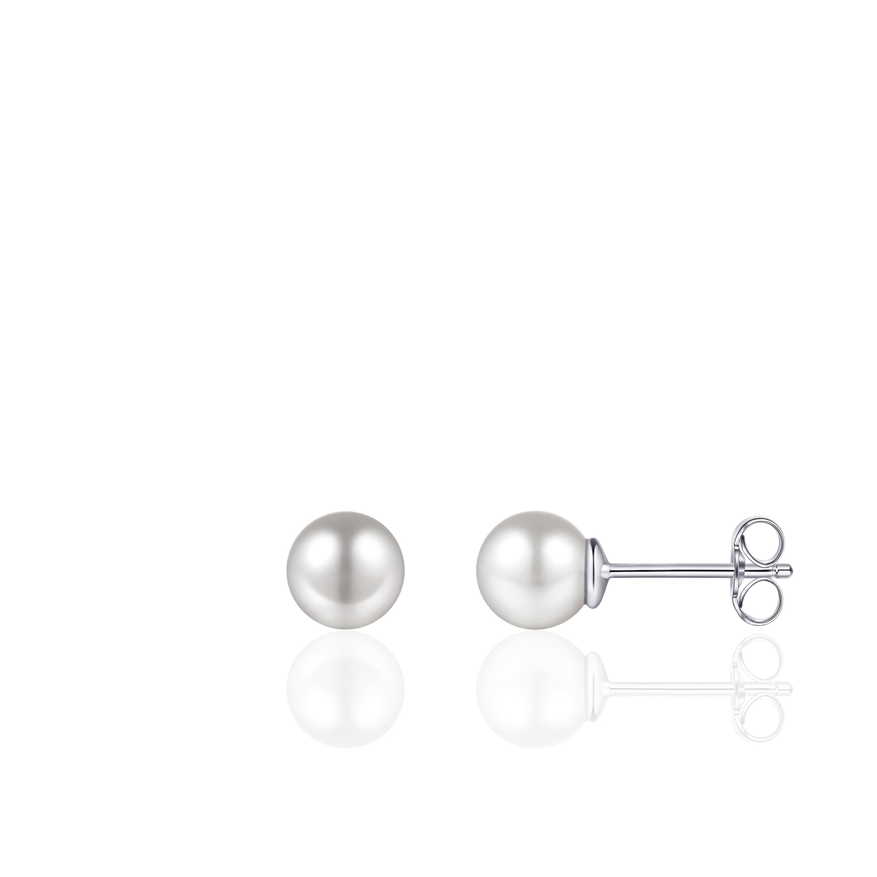7mm Pearl Ear Stud