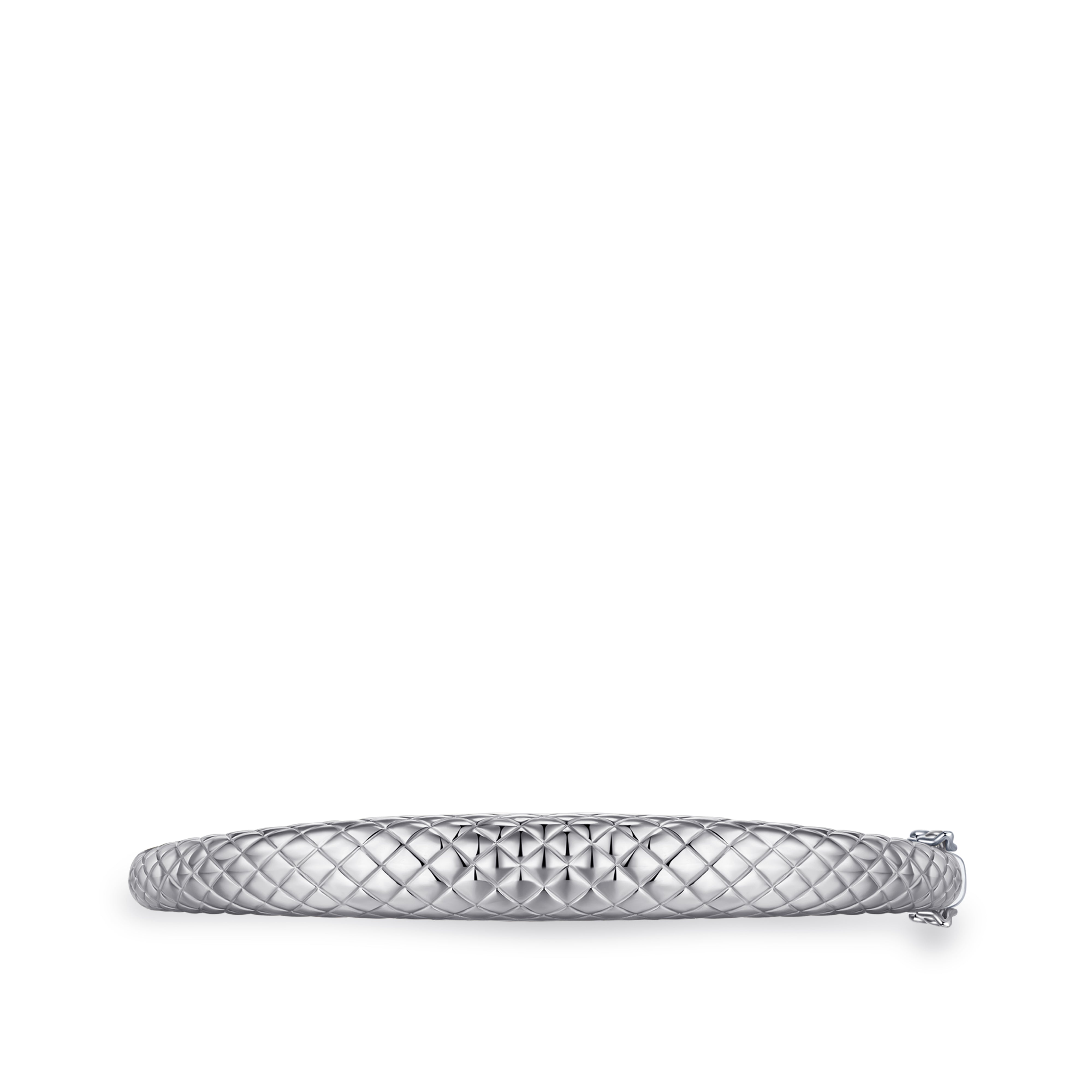 Bold Dome Snake Bangle | Sterling Silver | Gisser Jewels