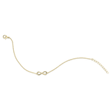 Infinity Bracelet Silver Gold Plated Gisser Jewels
