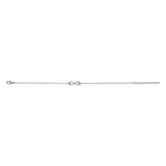 Infinity Bracelet Silver Rhodium Plated Gisser Jewels-3