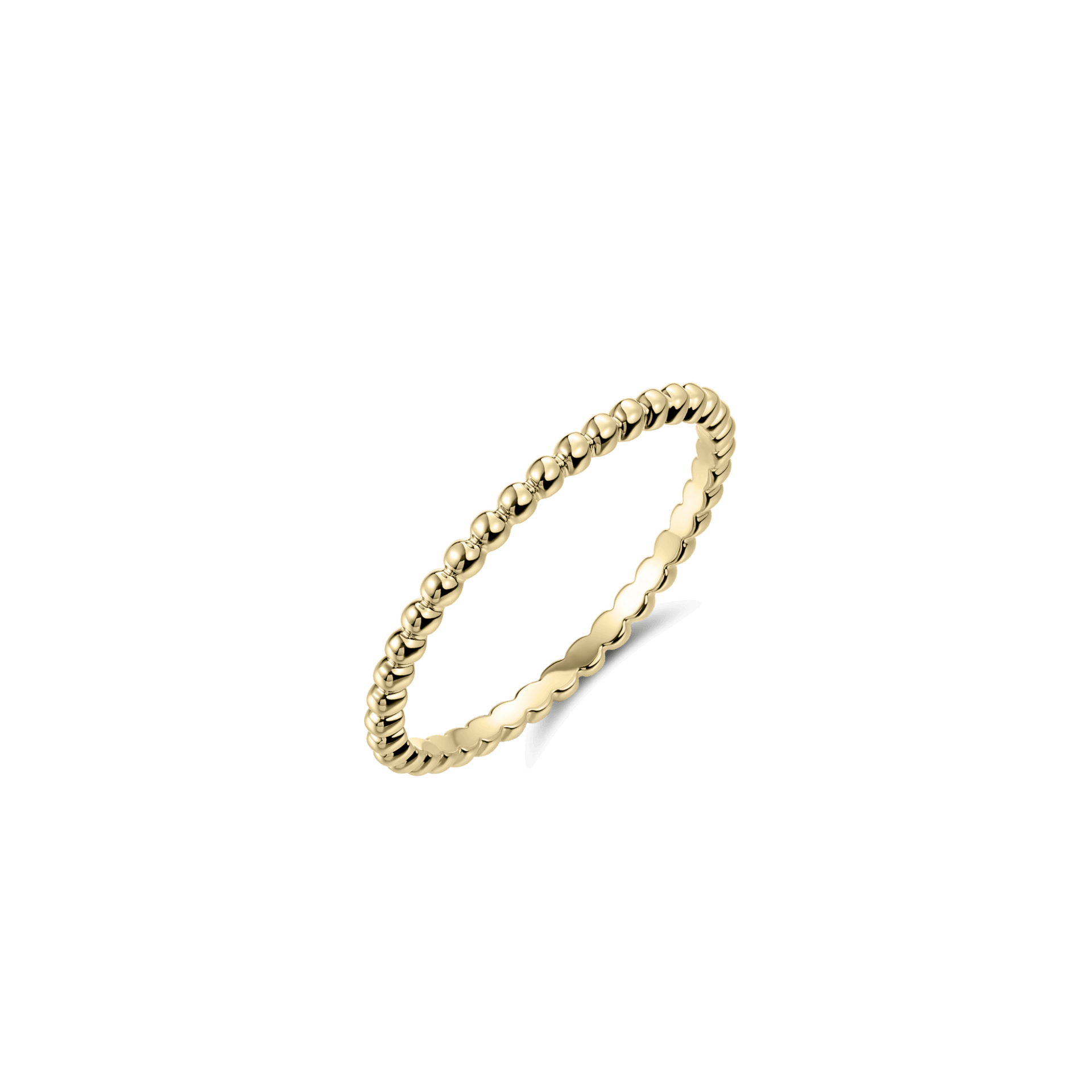 【MEJURI】ビーズリング リング【14k Gold】 Mejuri beaded ring 14k - Gem