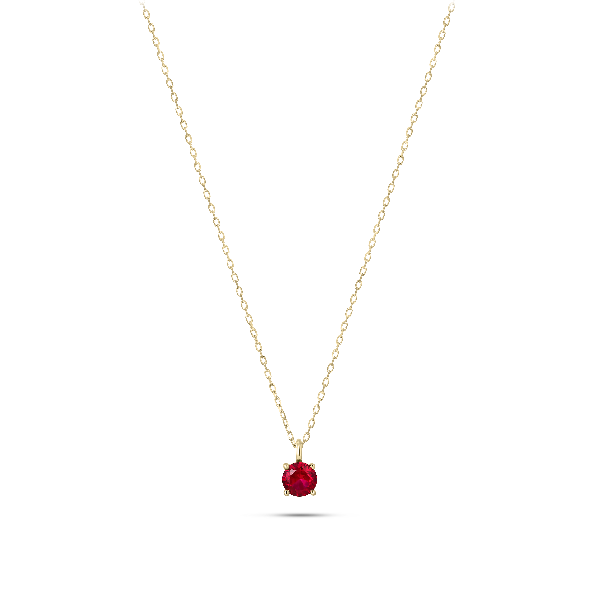Brilliant Necklace 14k gold Gisser Jewels