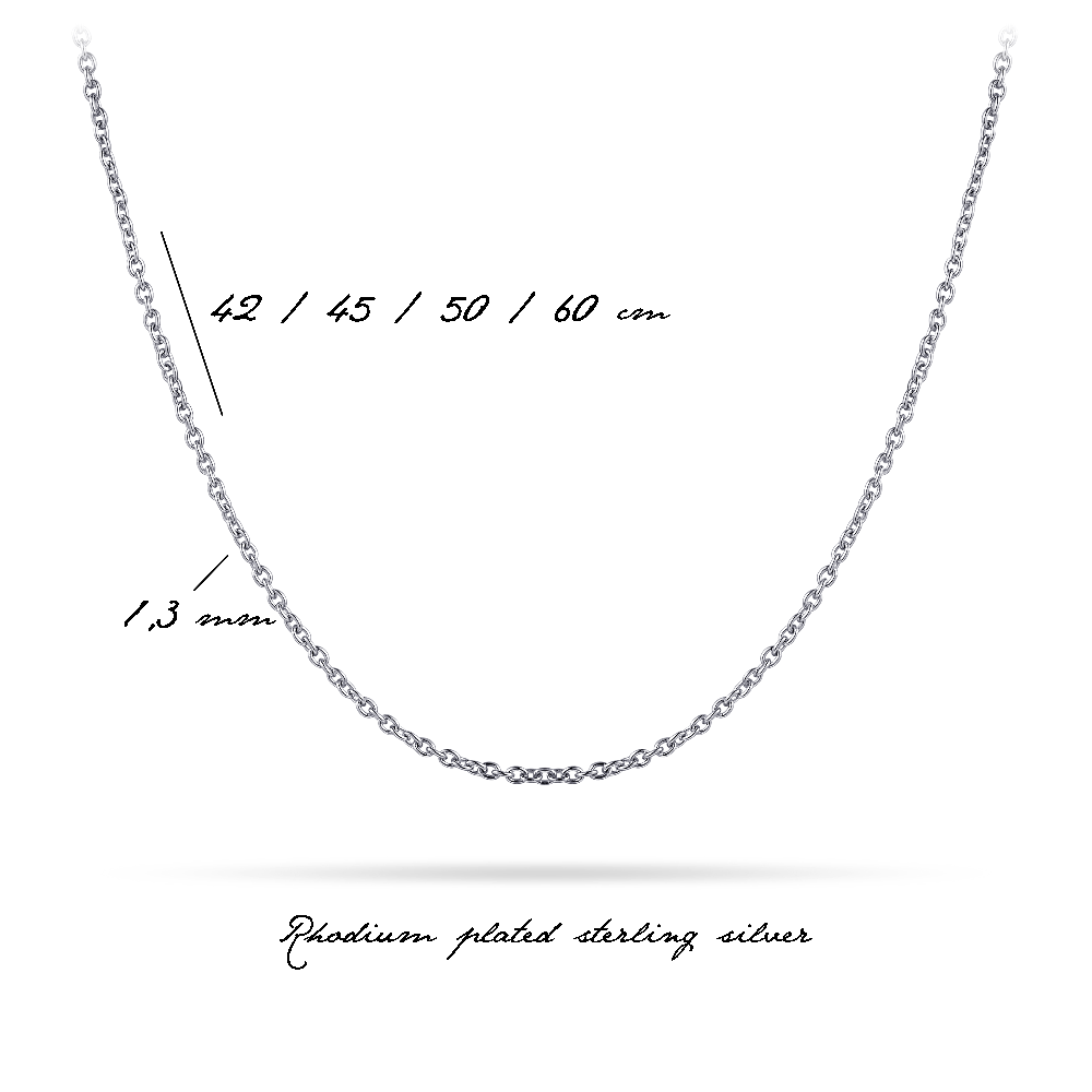 Chain Necklace | Sterling Silver | Gisser Jewels