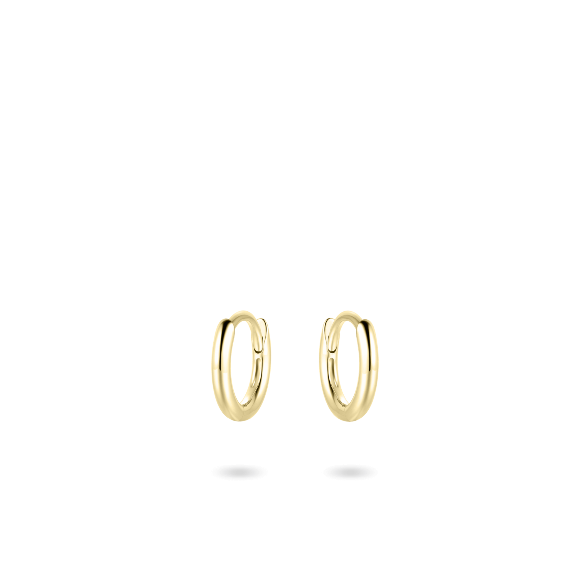 Extra Mini Polished Hoop Earrings