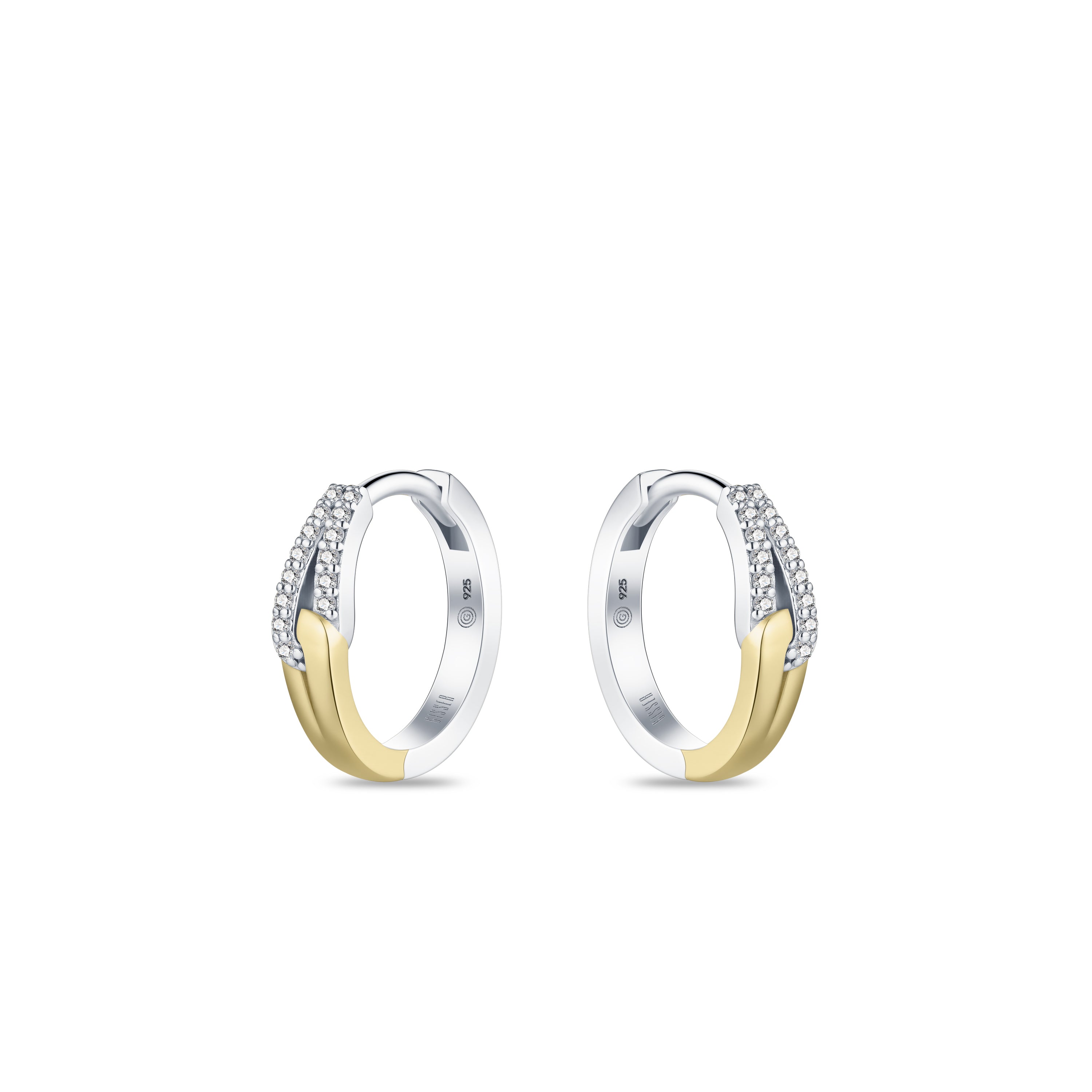 Sparkling Forever Hoop Earrings