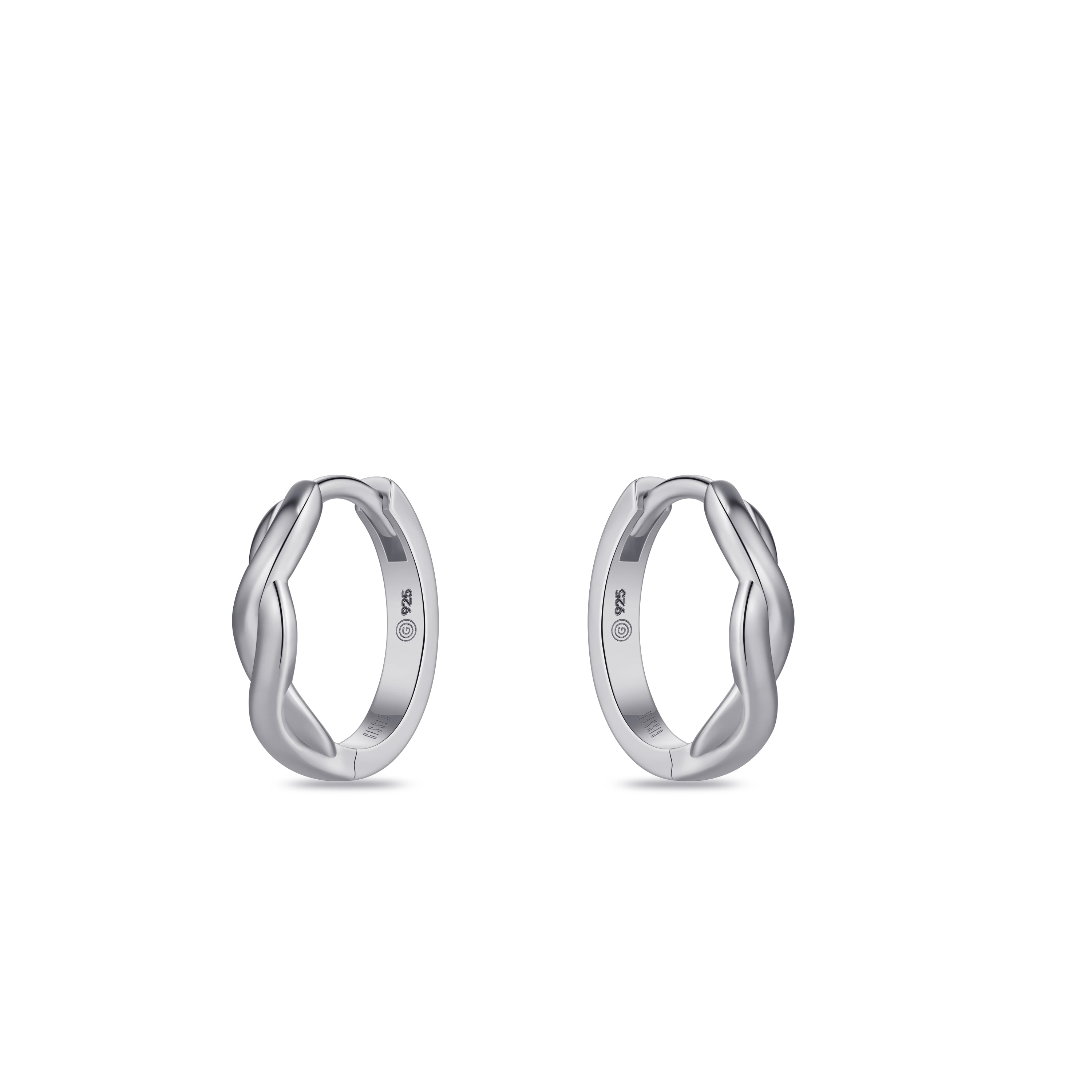 Twisted Hoop Earrings