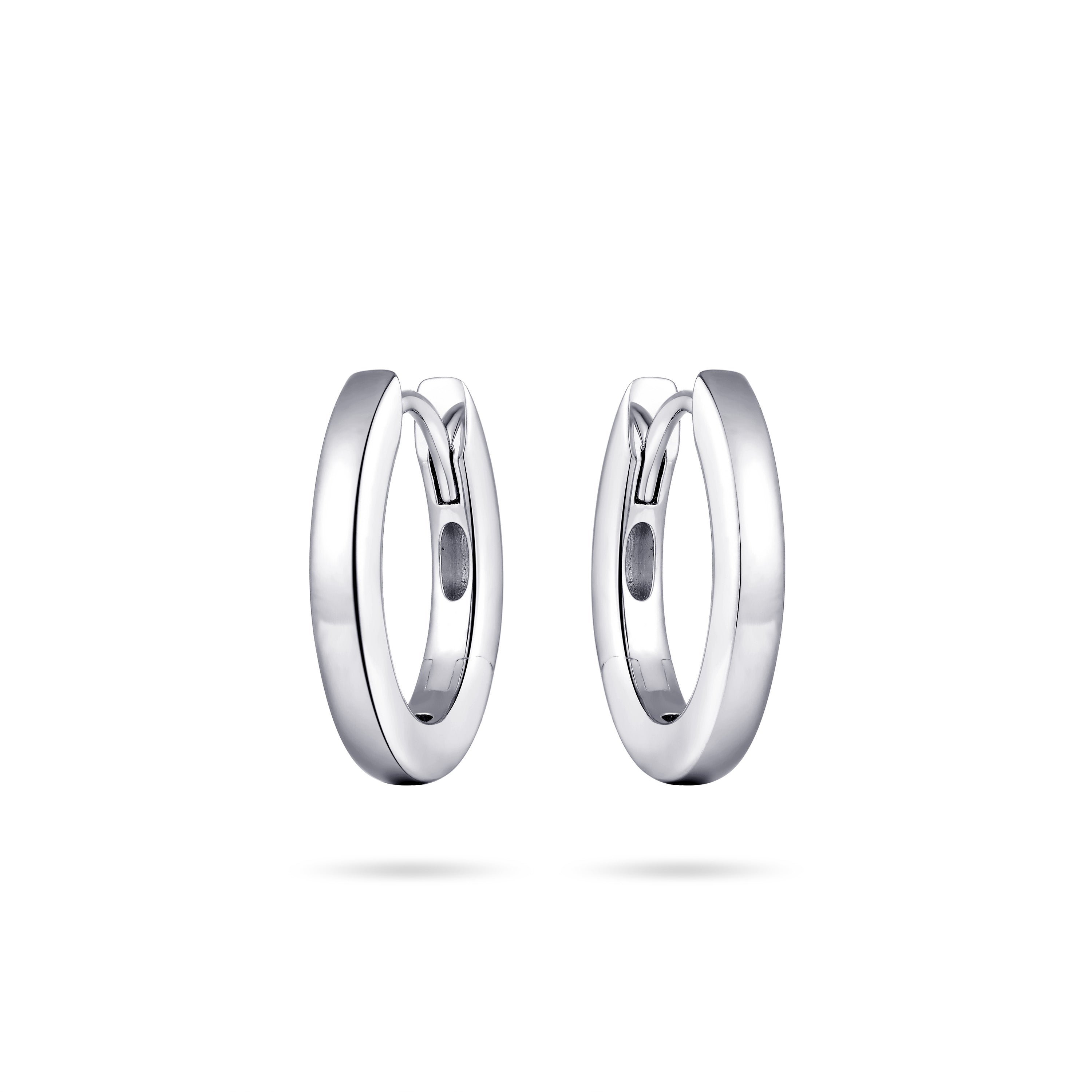 Oval Hoop Earrings